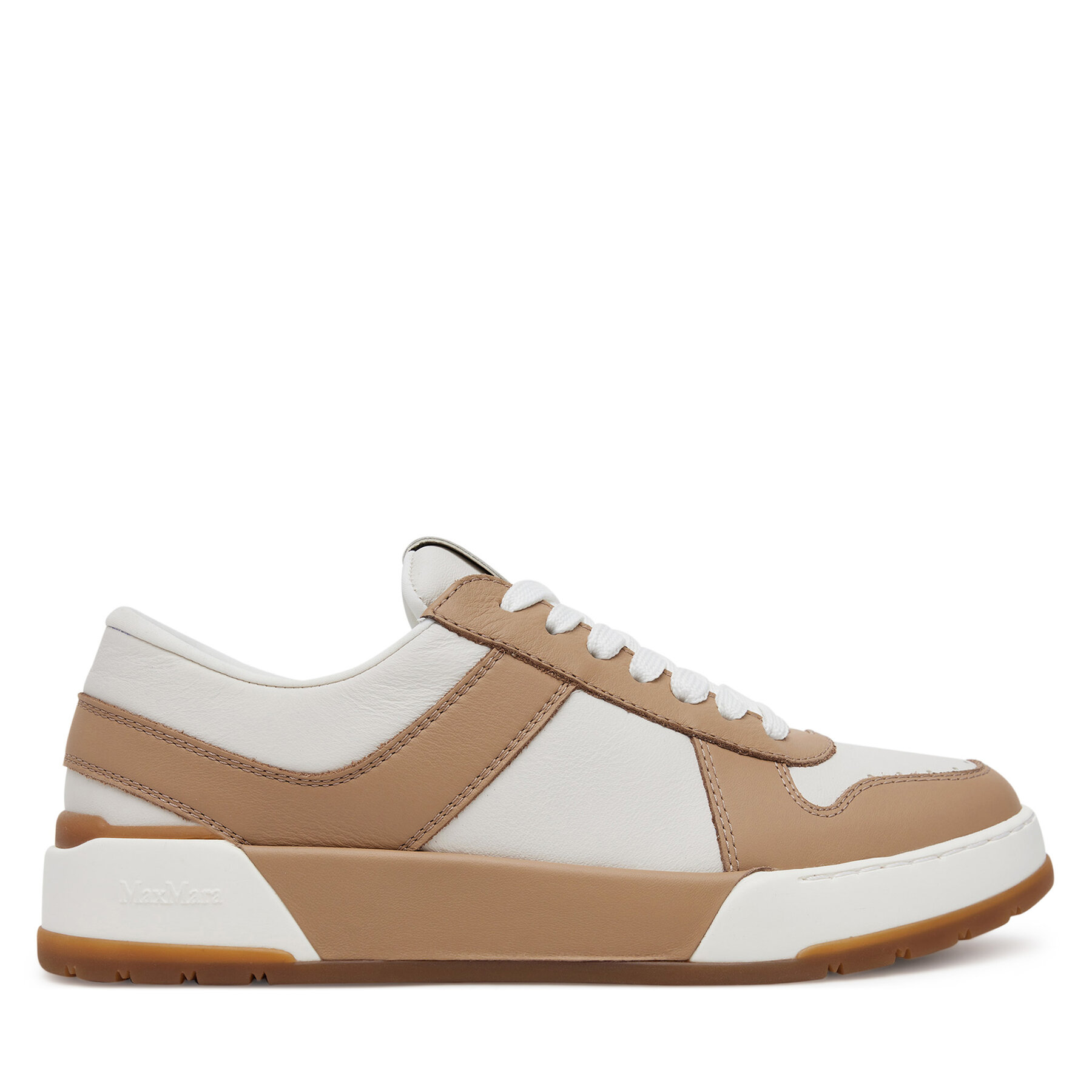 Sneakersy Max Mara Chill 2514761091650 Biela