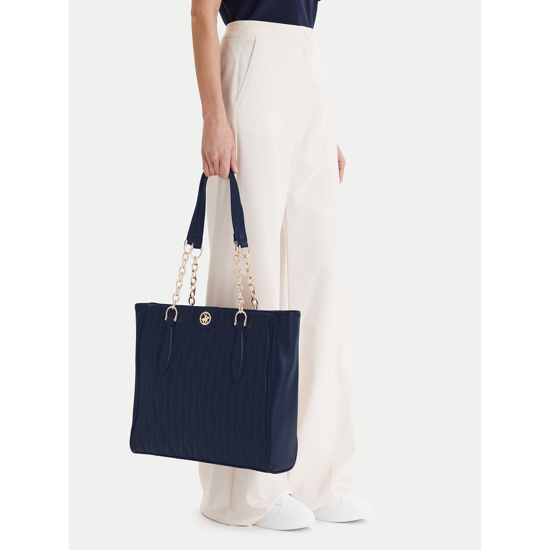 Geantă Beverly Hills Polo Club CEO-BHPC-C-016-09 Bleumarin