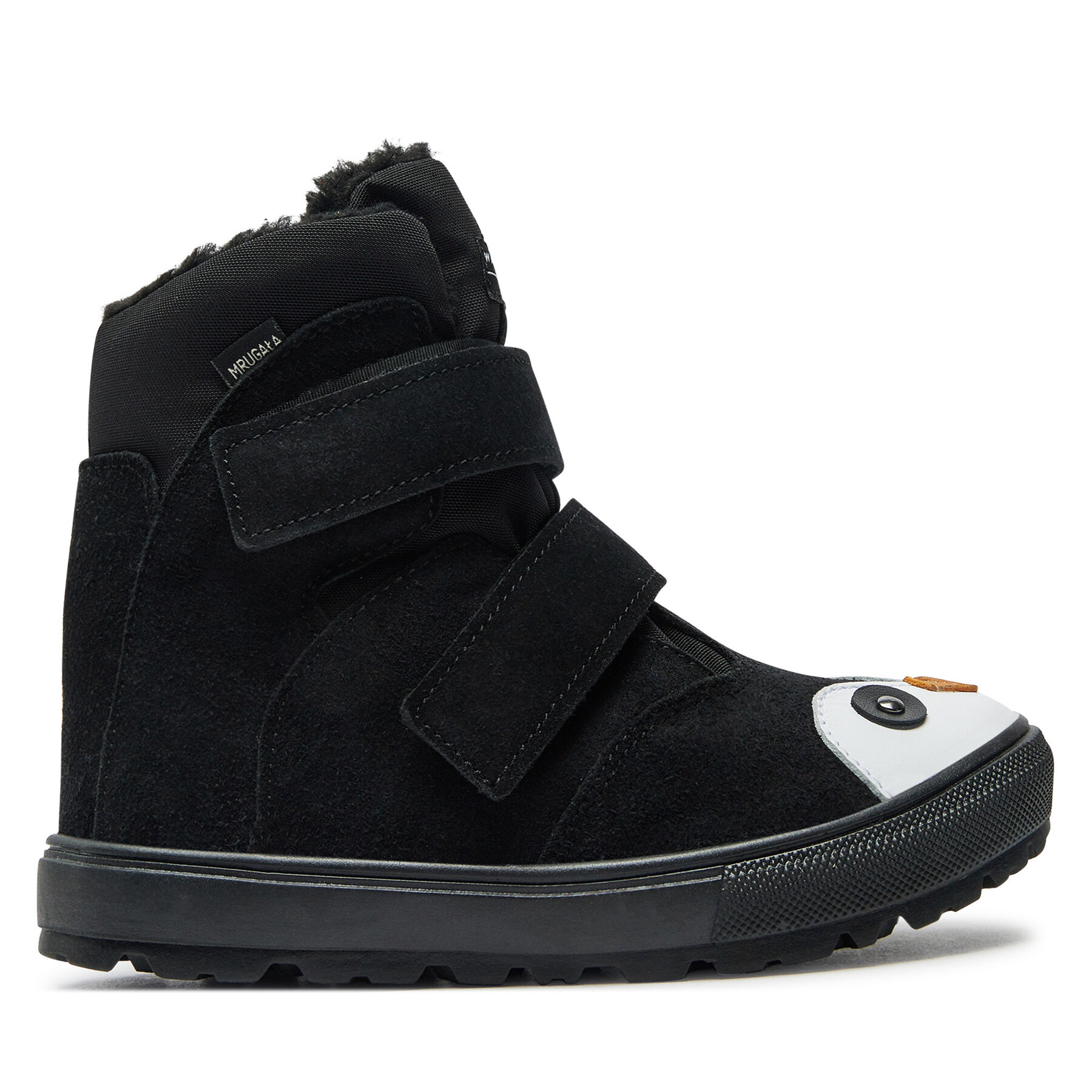 Botas altas Mrugała MALI 7351/4-90 Guinda/burdeos