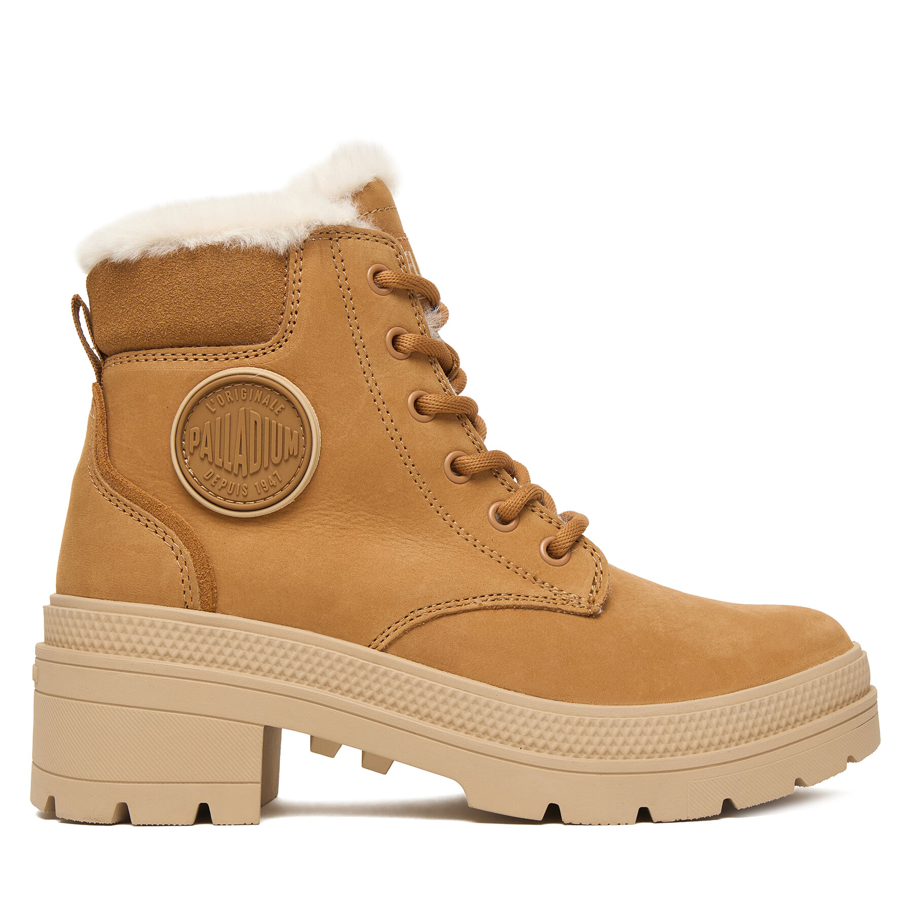 Зимни обувки Palladium Pallarise Nbk Wl 99527-254-M Кафяв