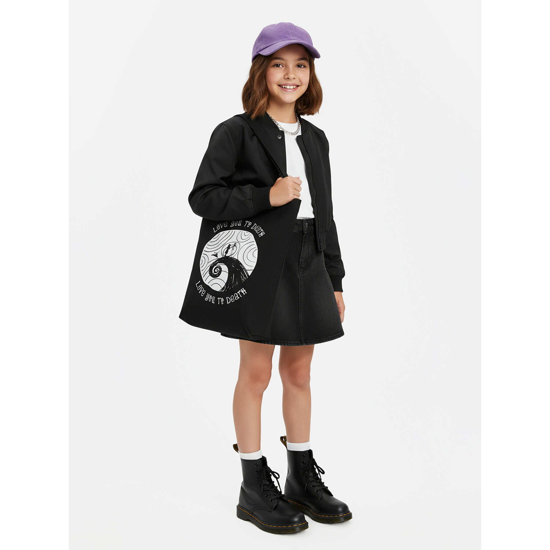 Дамска чанта NIGHTMARE BEFORE CHRISTMAS CEO-ACCCS-AW25-115DNBC Черен