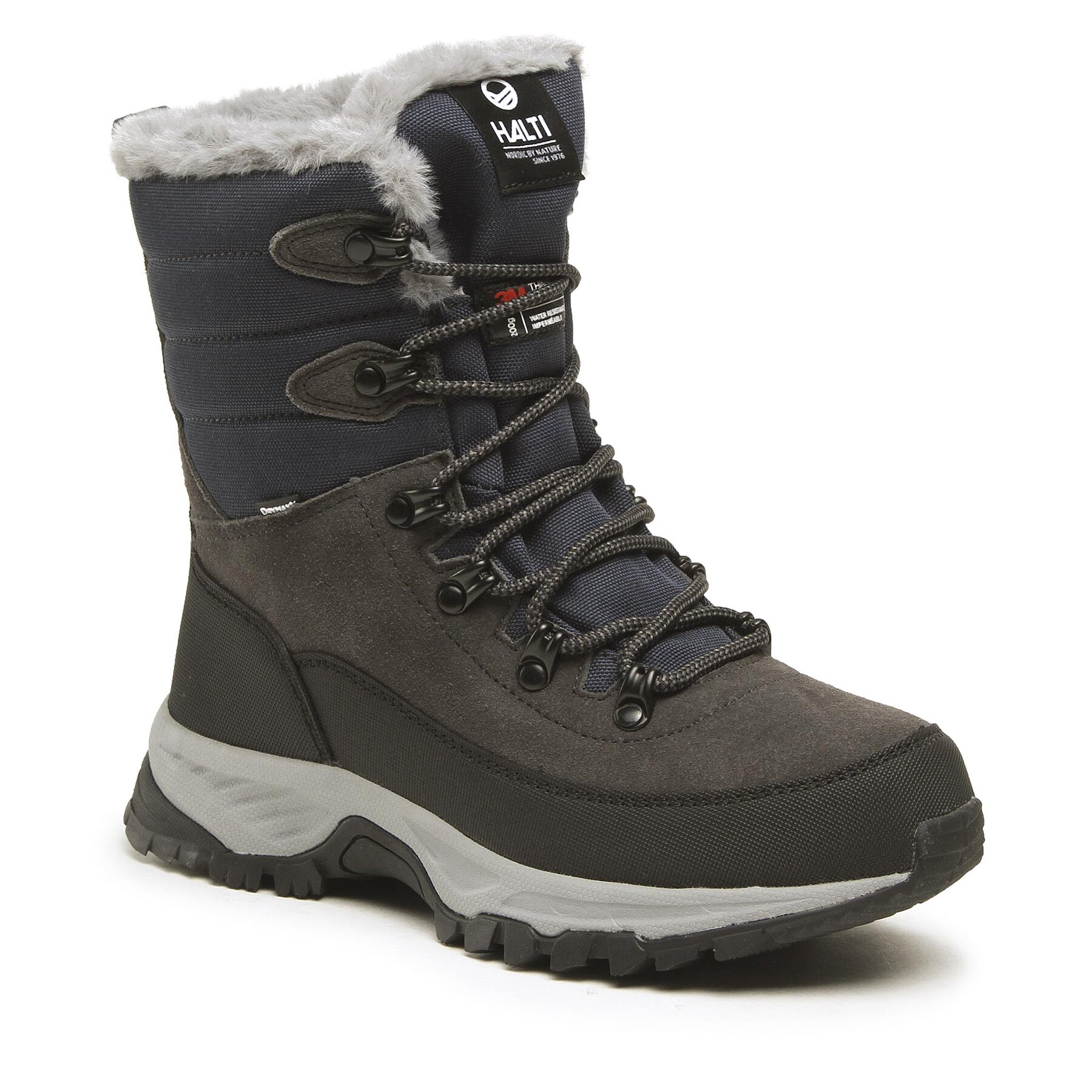 Čizme za snijeg Halti Tornio Mid Dx M Winter Boot 054-2826 Antharcite Grey L29