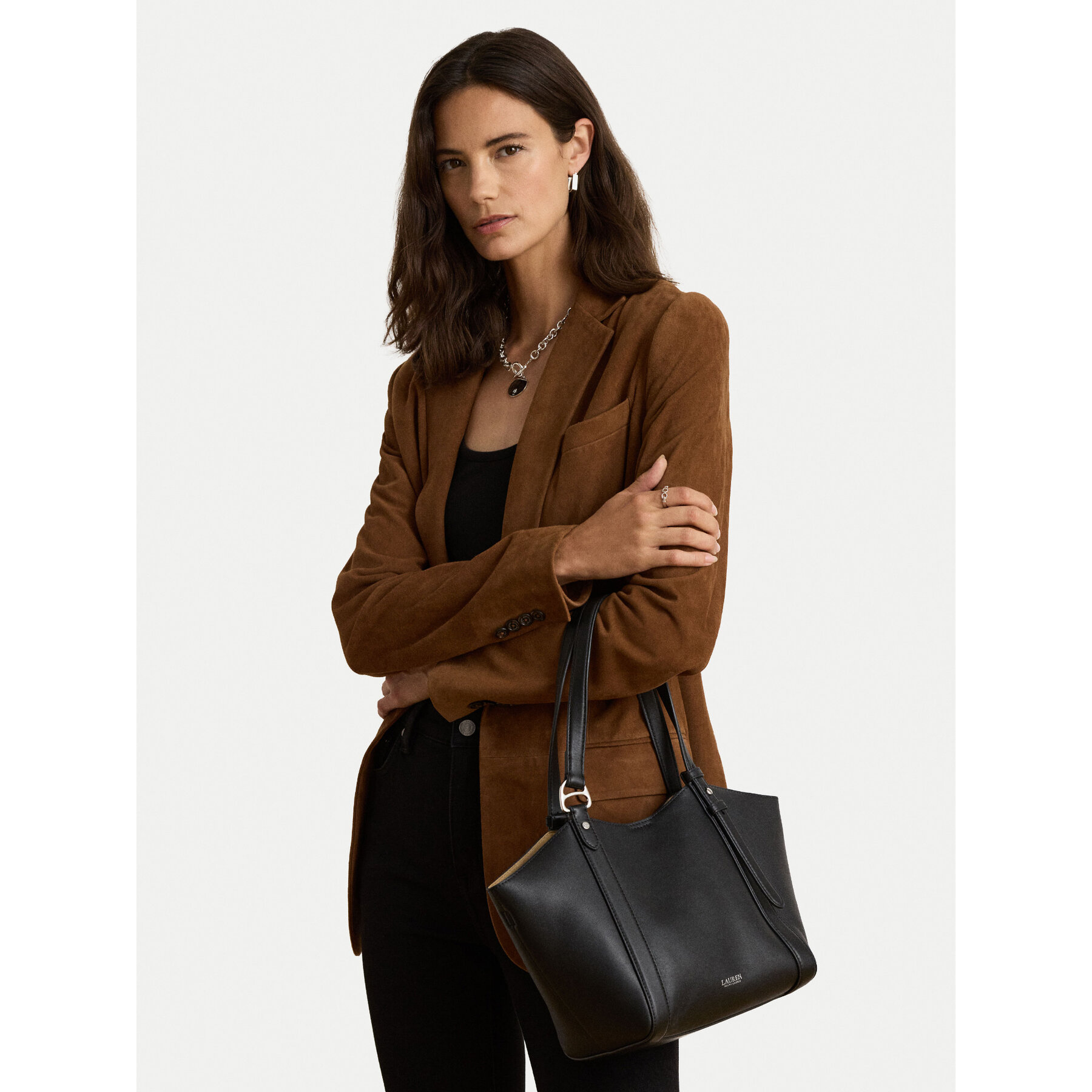 Geantă LAUREN RALPH LAUREN 431P18711002 Negru