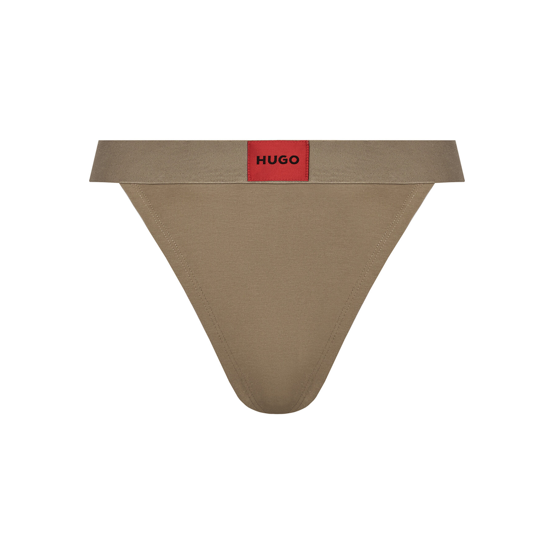 HUGO Perizoma String Red Label 50492326 Marrone