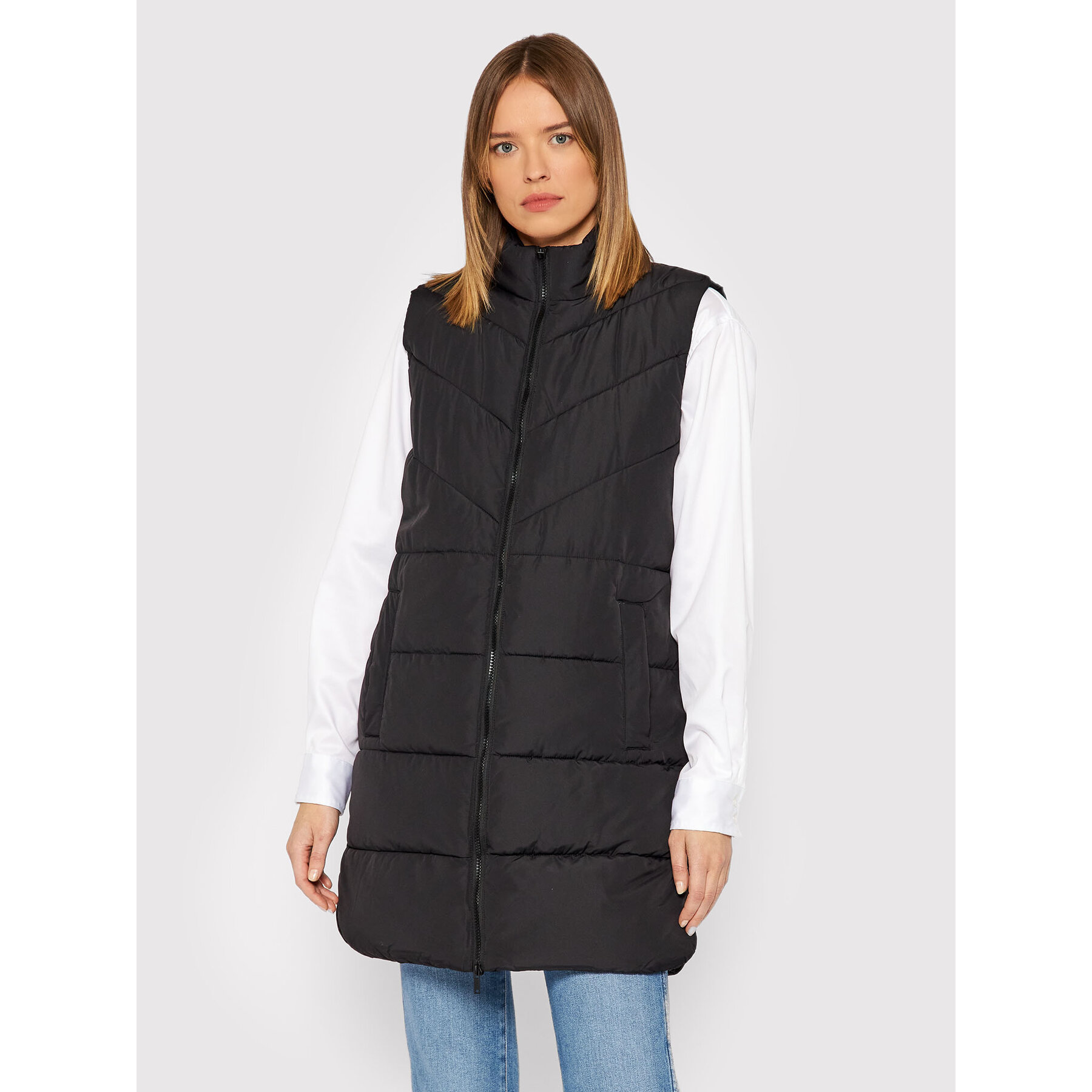 Noisy May Bodywarmer Dalcon 27017058 Schwarz Regular Fit