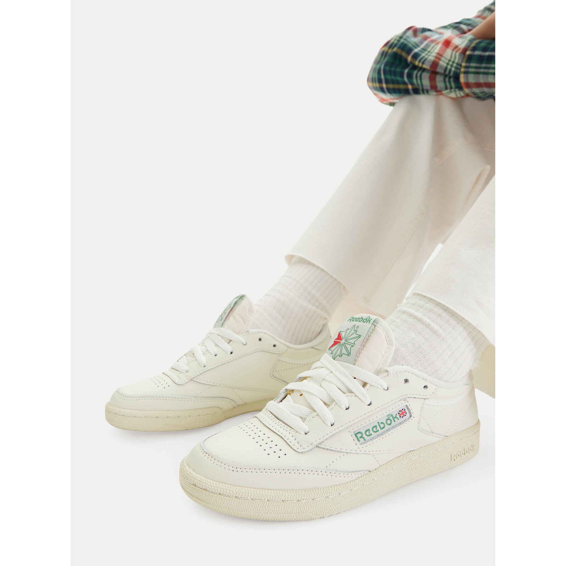 Tenisice Reebok SS-CLUB C 85 VINTAGE 100007797 Krem