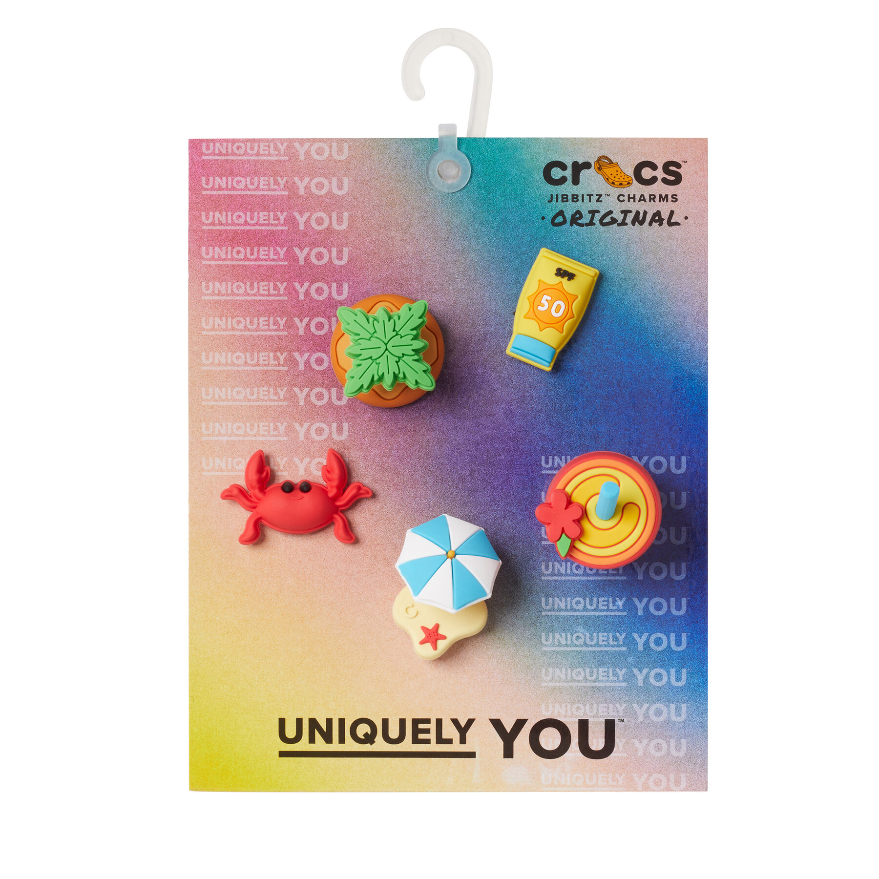 Cipő dekoráció Crocs Beachy 5-pack 10014665 Színes