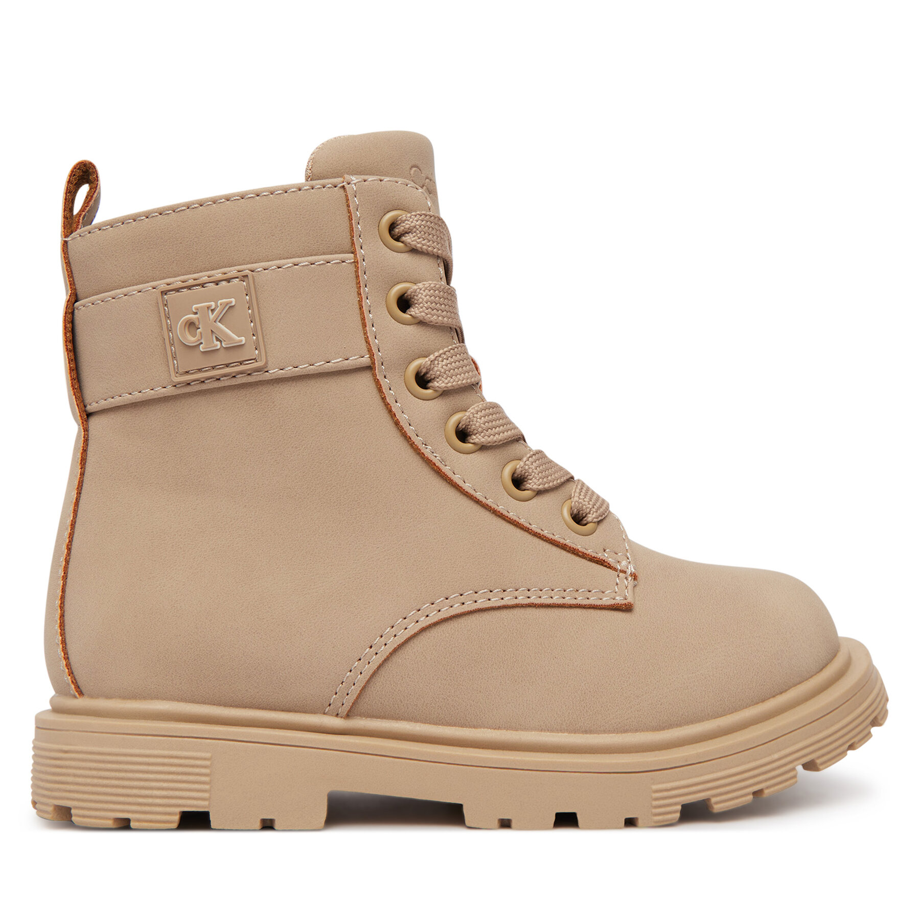 Gležnjarji Calvin Klein Cher V1A5-83409-0315 Bež