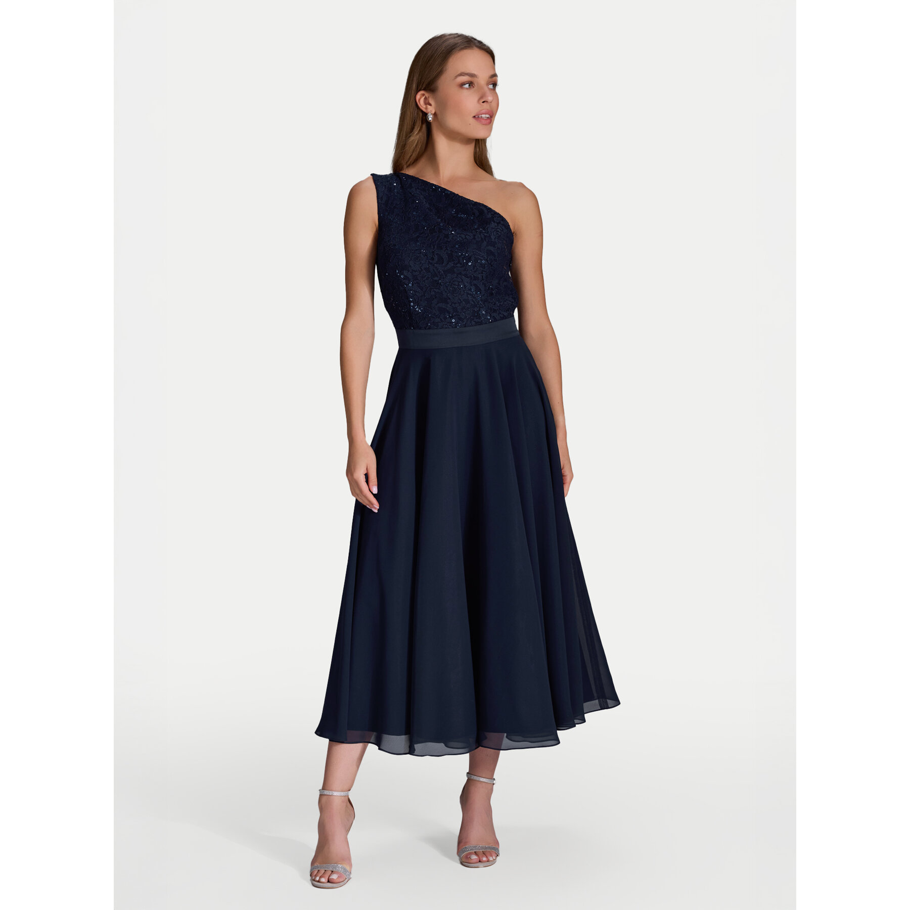 Swing Coctailkleid 5AI01500 Dunkelblau Regular Fit
