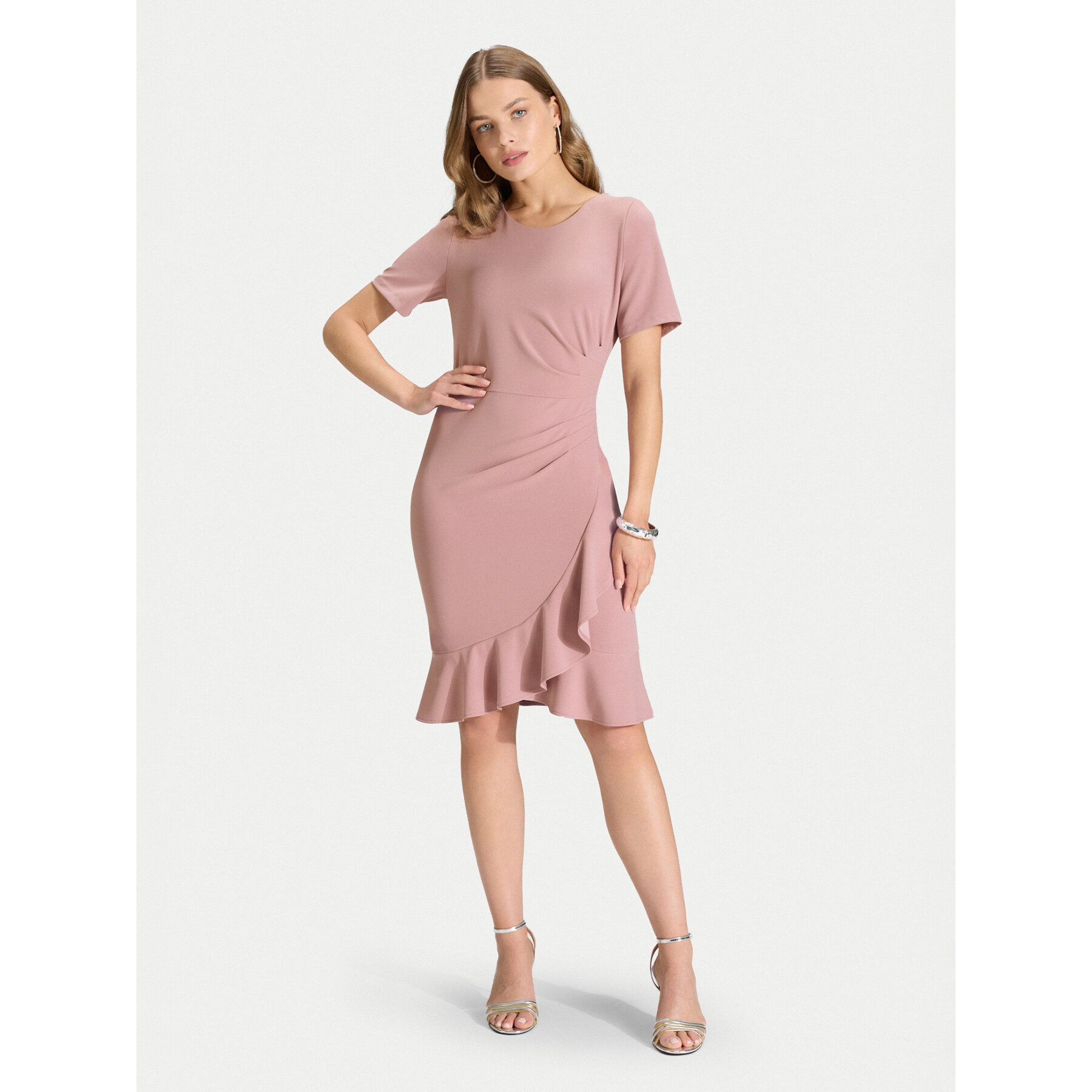 Swing Coctailkleid 5AH04800 Rosa Regular Fit