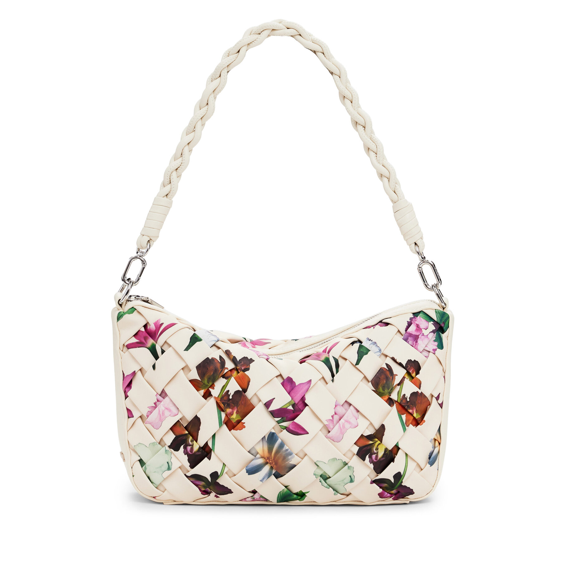 Geantă Desigual 25SAXPBQ Écru