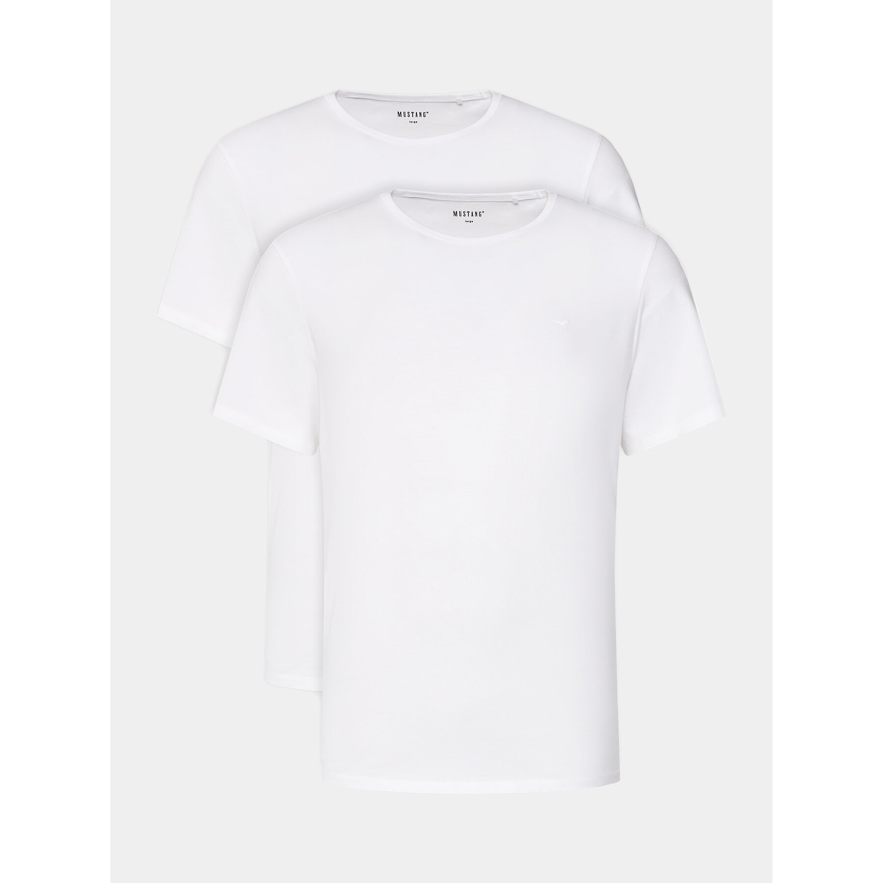 Mustang Set di t-shirt 1014663 Bianco Regular Fit