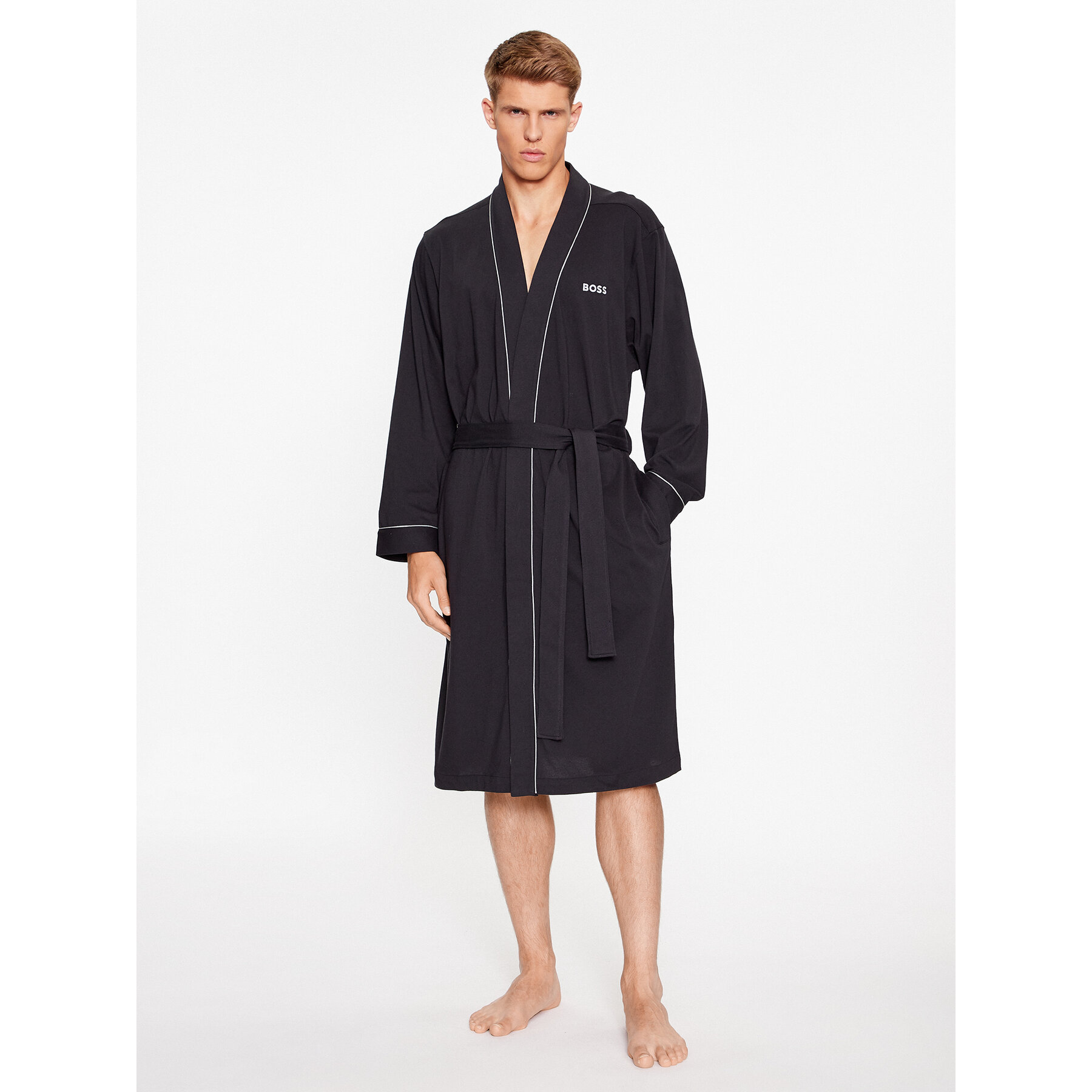 Boss Accappatoio Xmas Kimono 50485920 Nero
