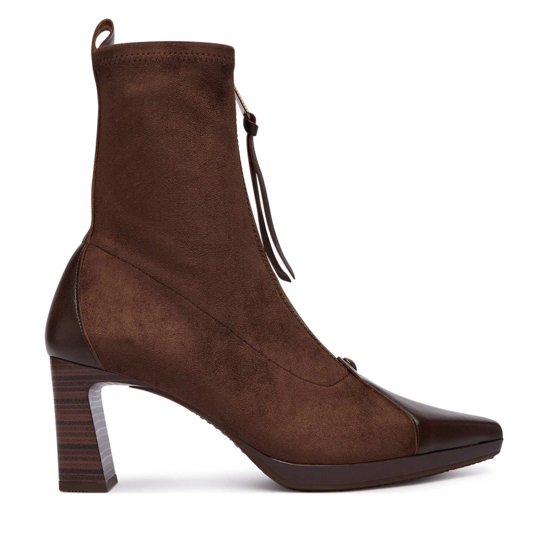 Botine Hispanitas HI265085 Maro închis