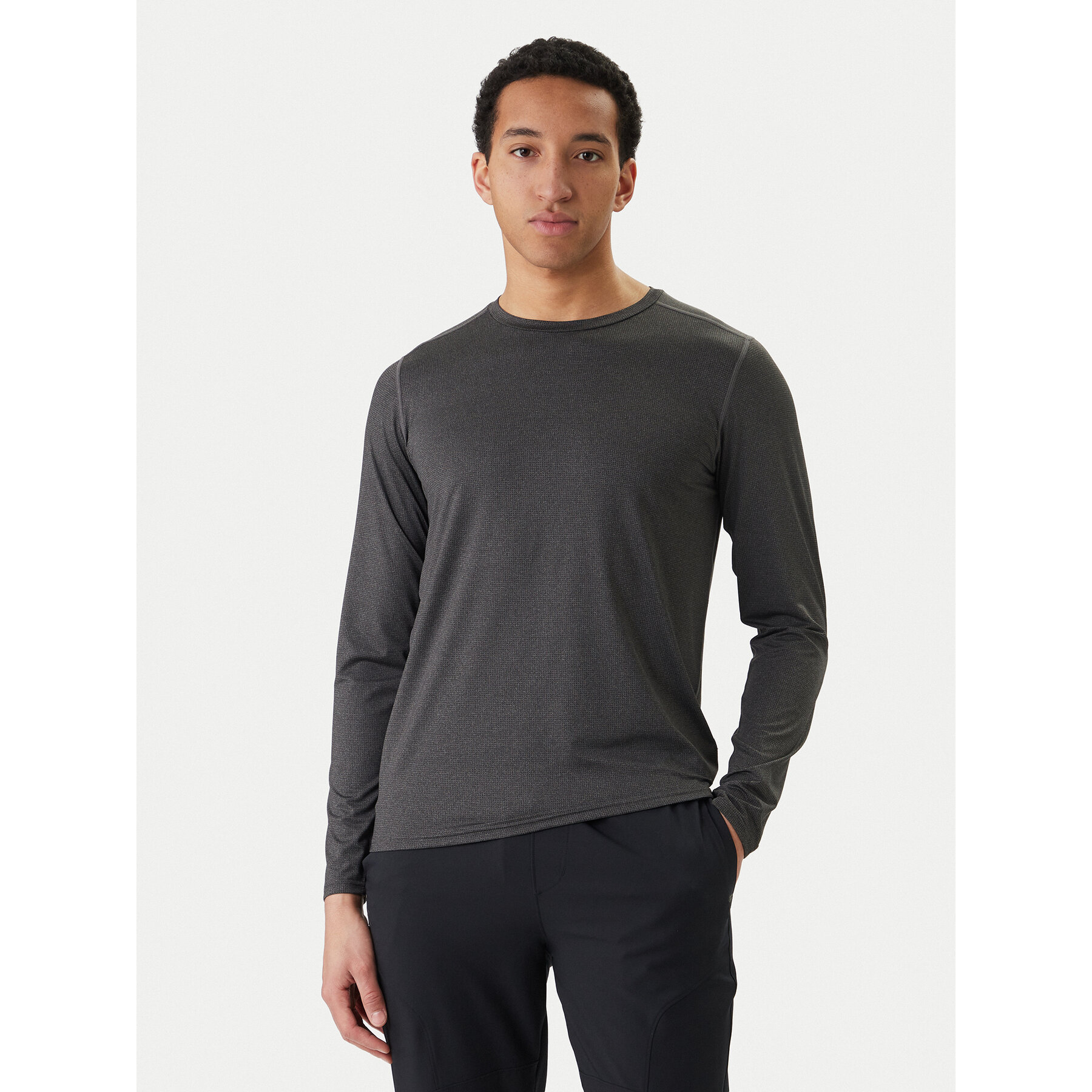 Spyder Longsleeve W126-SPMJO-1003-48X Grau Regular Fit