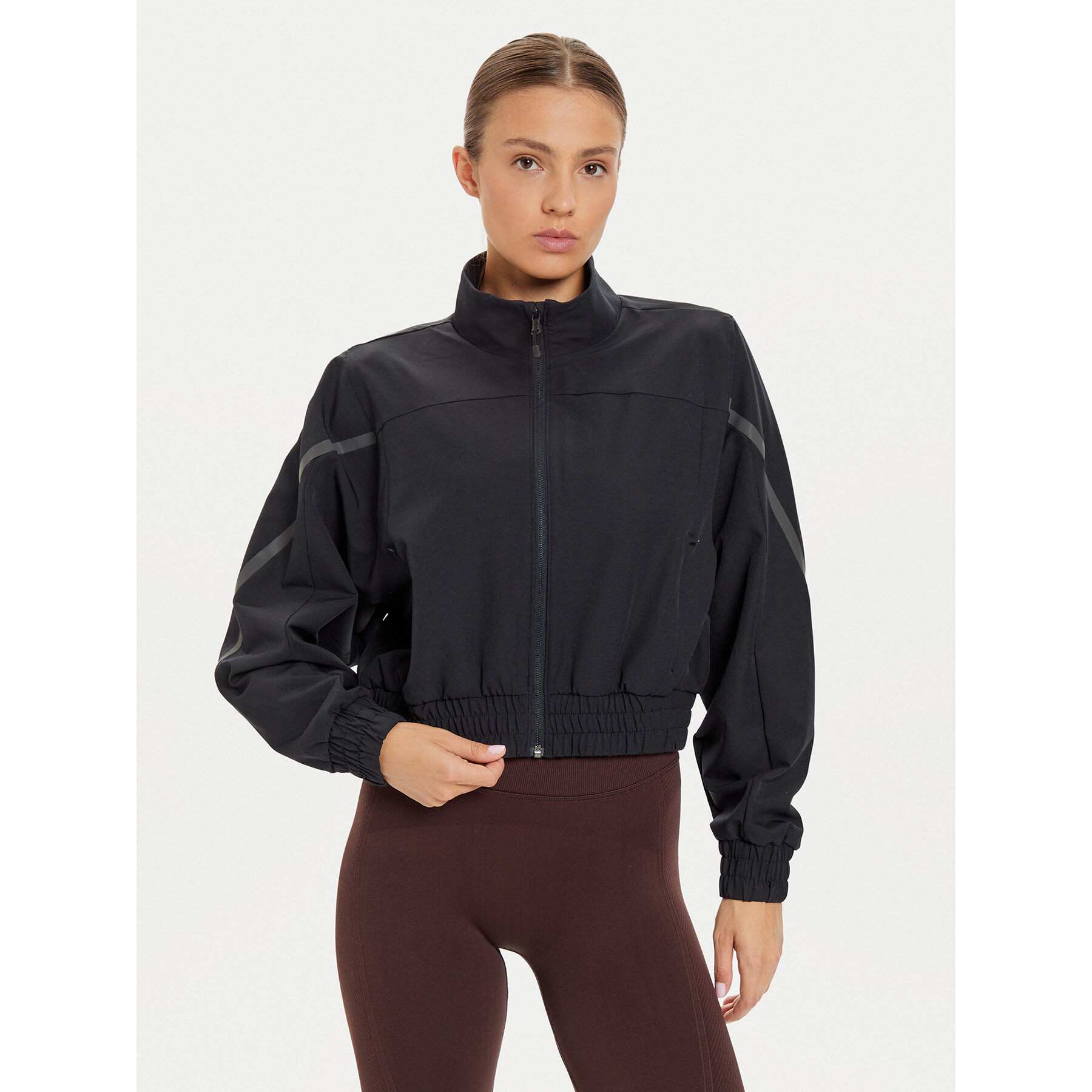 Under Armour Windjacke Ua Unstoppable Crop 1386479 Schwarz Regular Fit