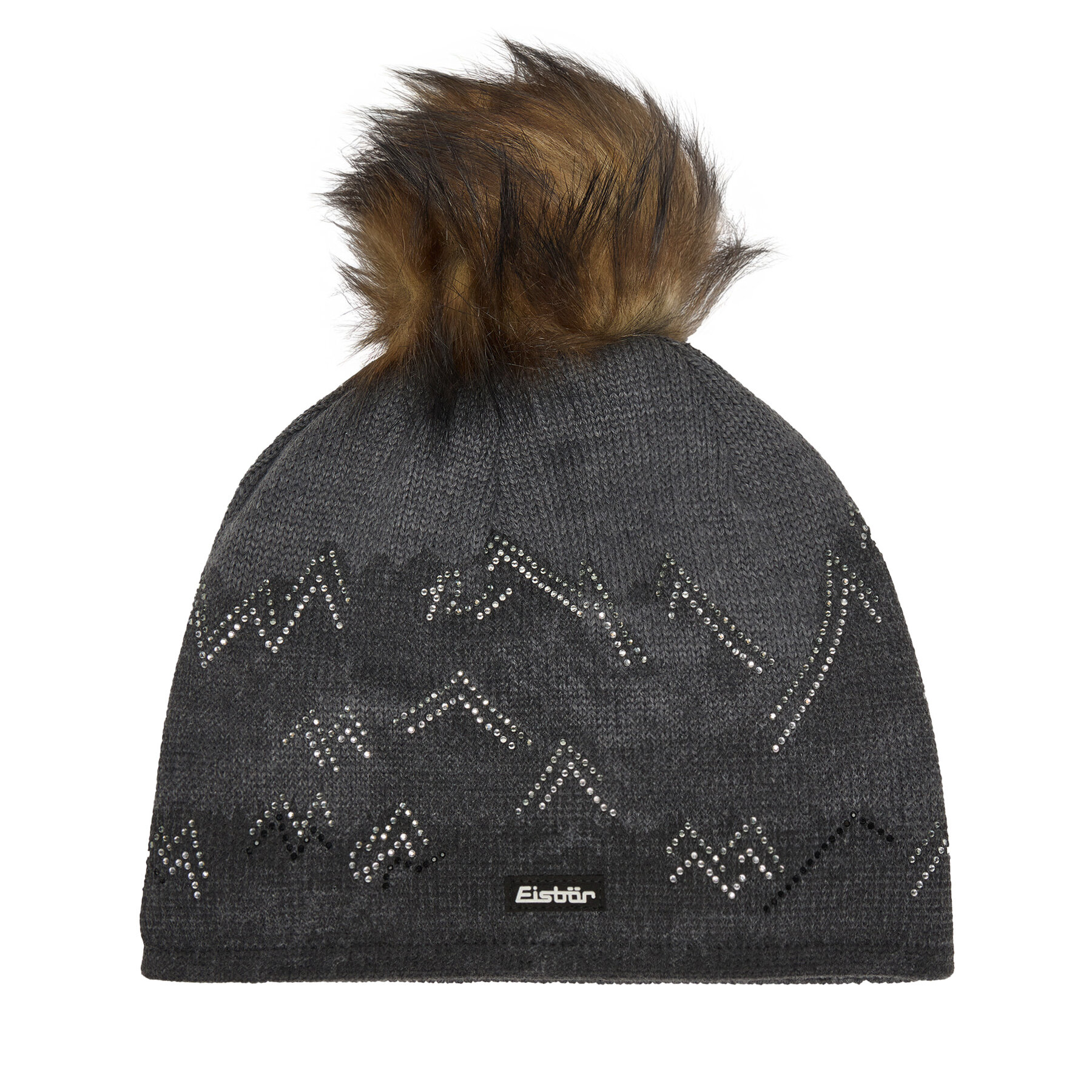 Čiapka Eisbär Draw Lux Crystal 80101 709 Sivá