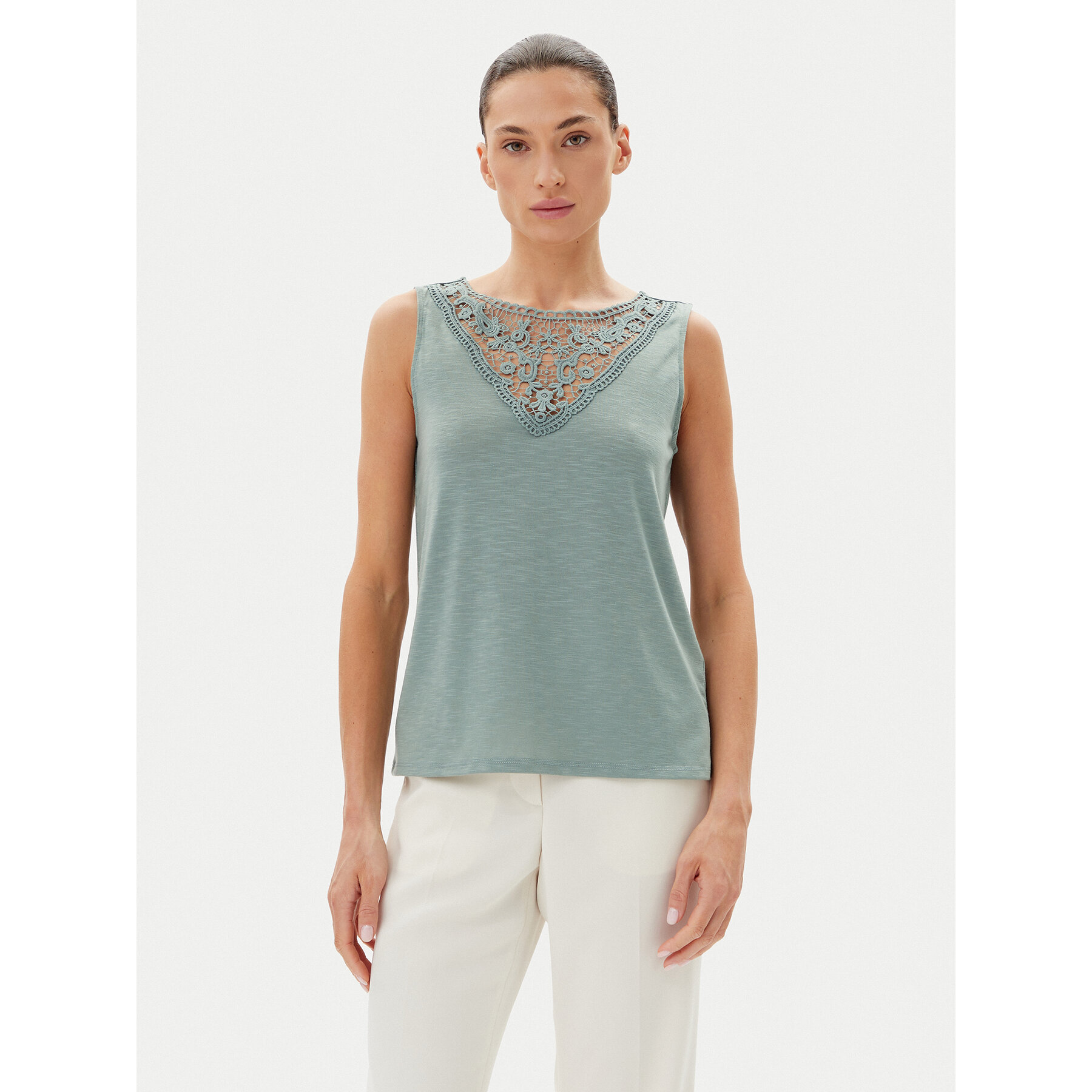 JDY Τοπ Dodo 15296246 Πράσινο Regular Fit