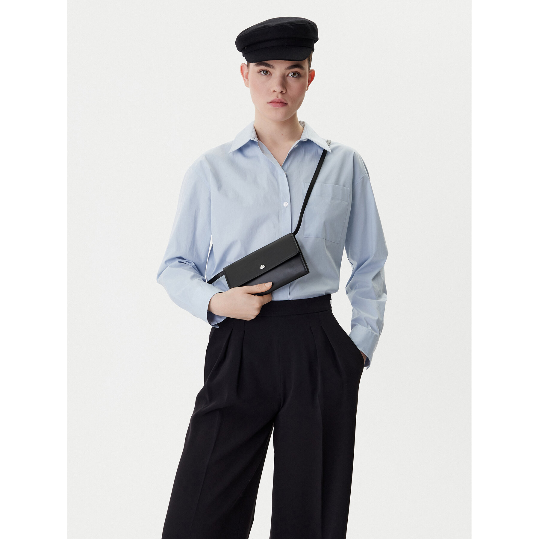 Дамска чанта Weekend Max Mara Pegaso 2525716024600 Черен