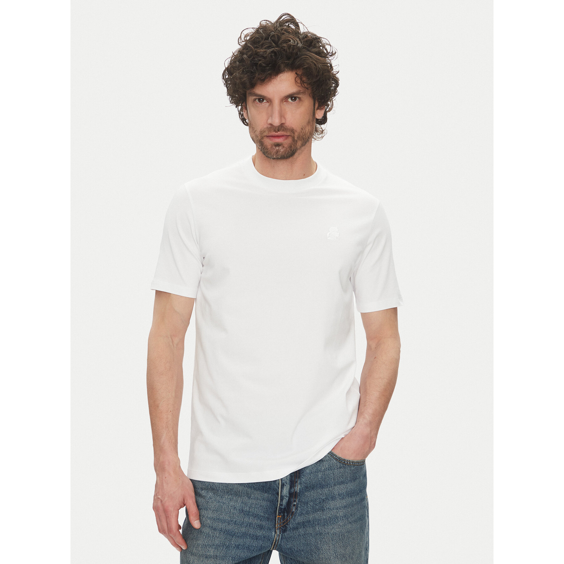 KARL LAGERFELD Póló 755750 500221 Fehér Regular Fit