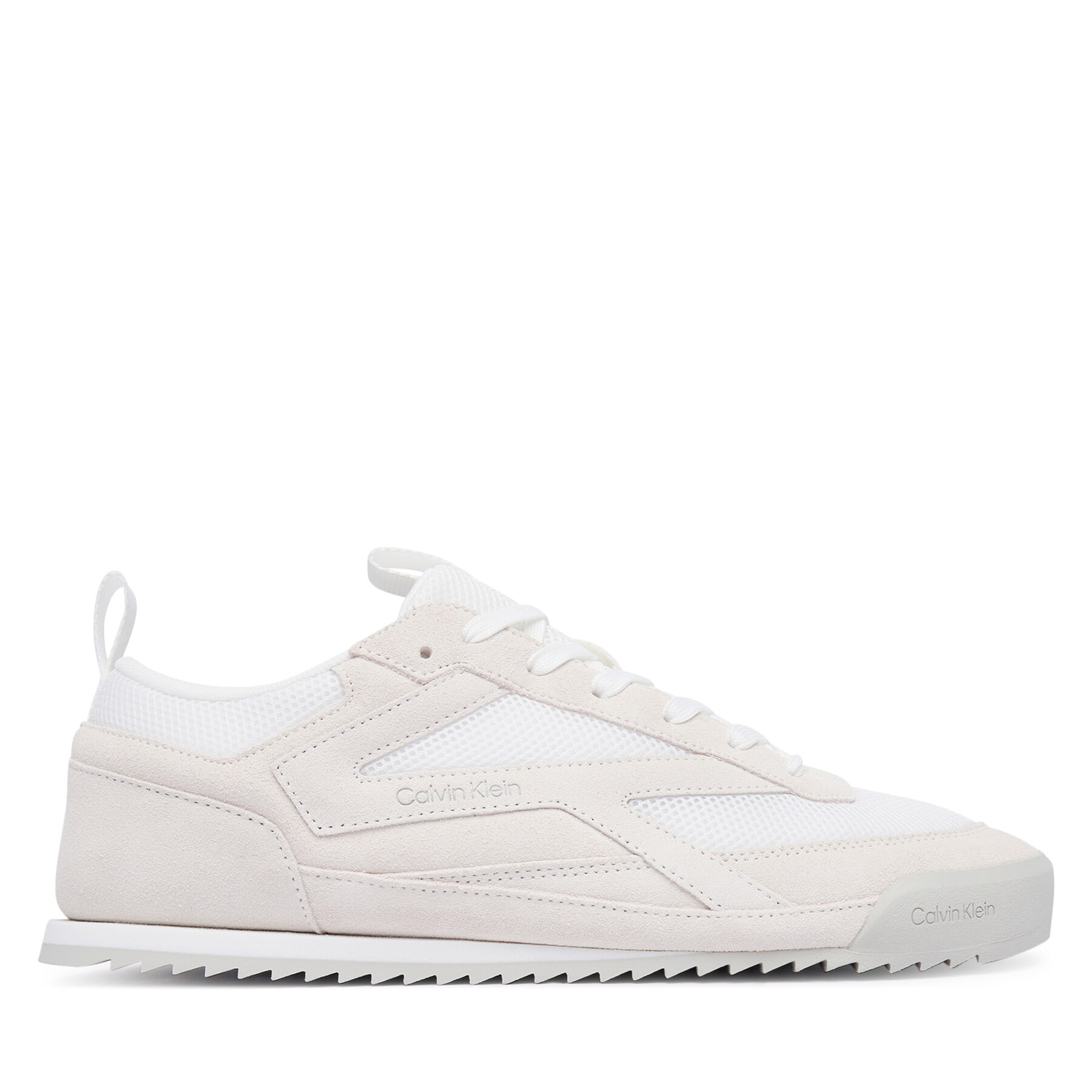 Sneakers Calvin Klein Low Pro Runner Mix Mat HM0HM02208 Alb