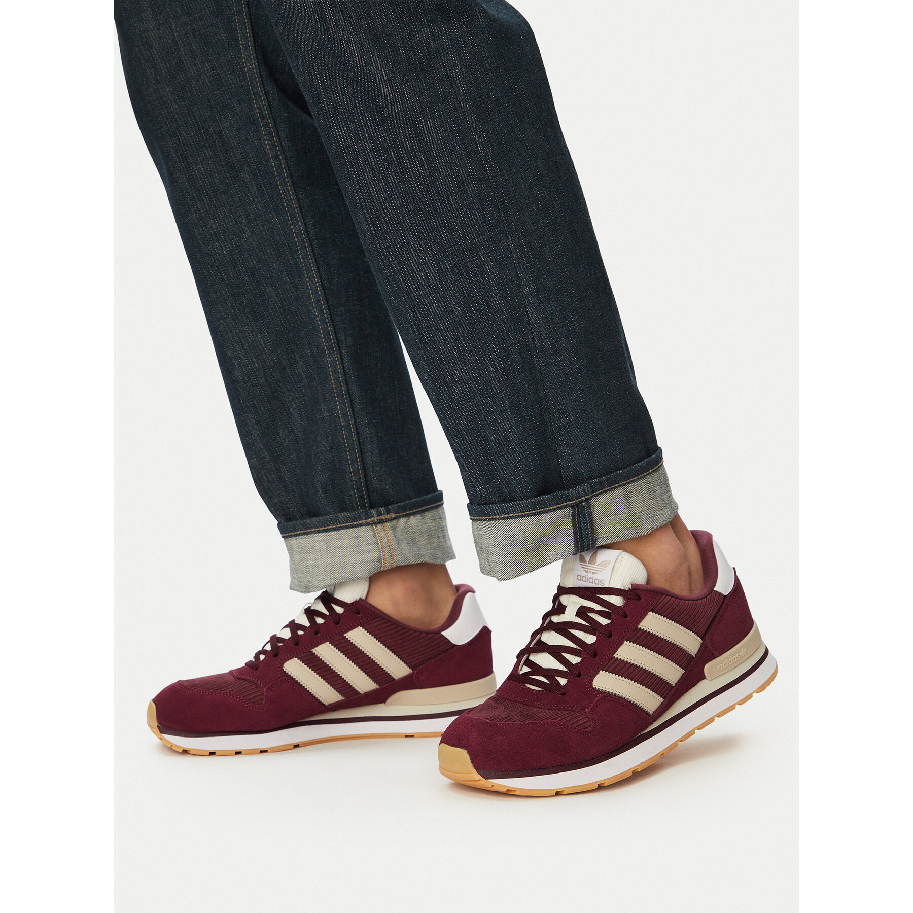 Superge adidas Zx 500 Rs LA1638 Bordo rdeča