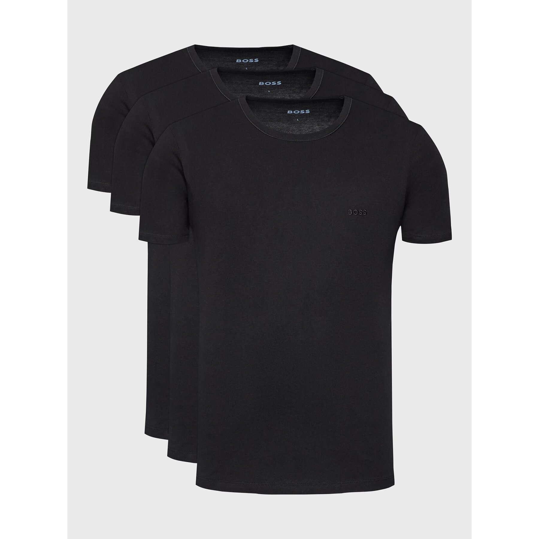 BOSS Marškinėlių komplektas Classic 50475284 Juoda Regular Fit