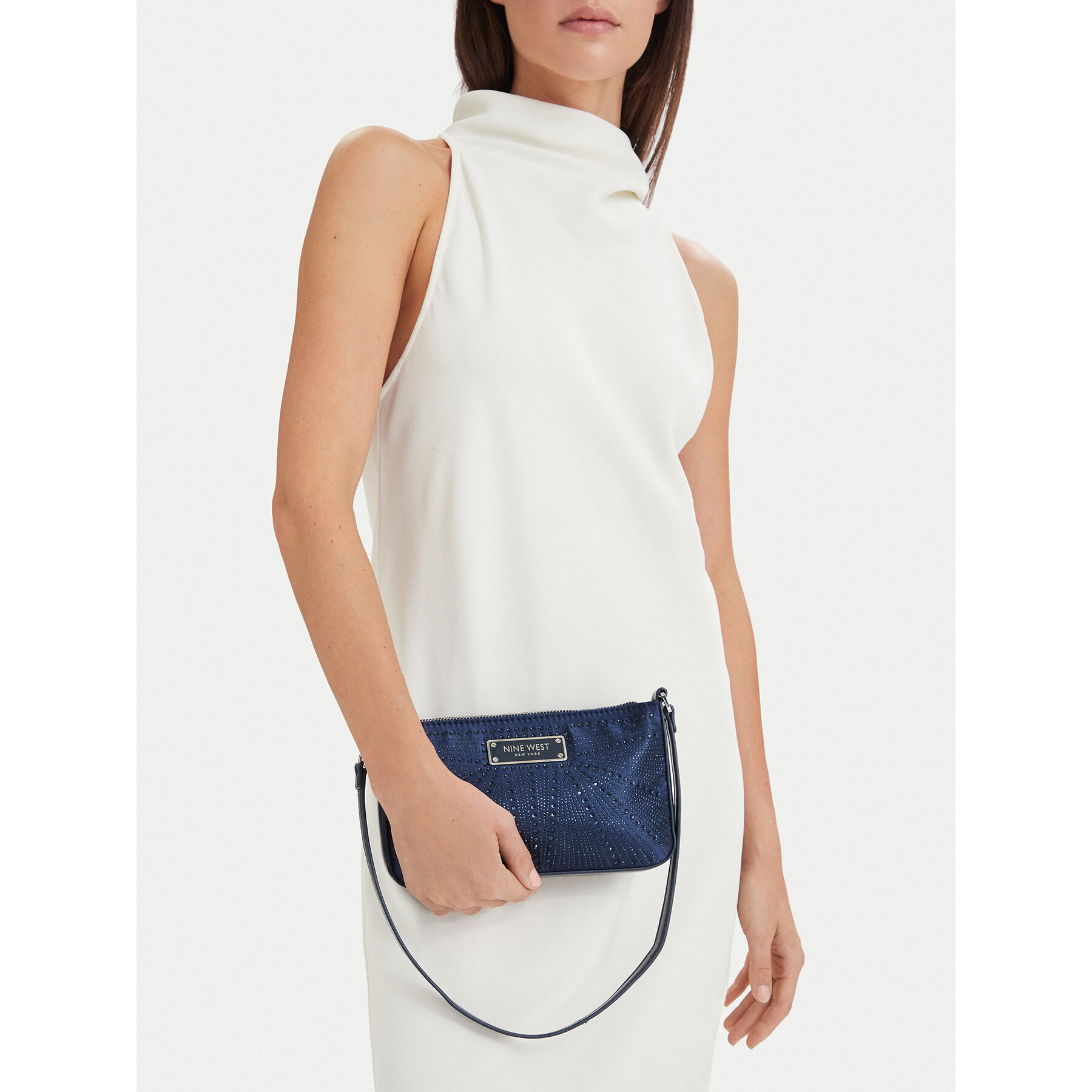 Torbica Nine West CEO-LUXE SERENITY-LA374-4773 Tamnoplava
