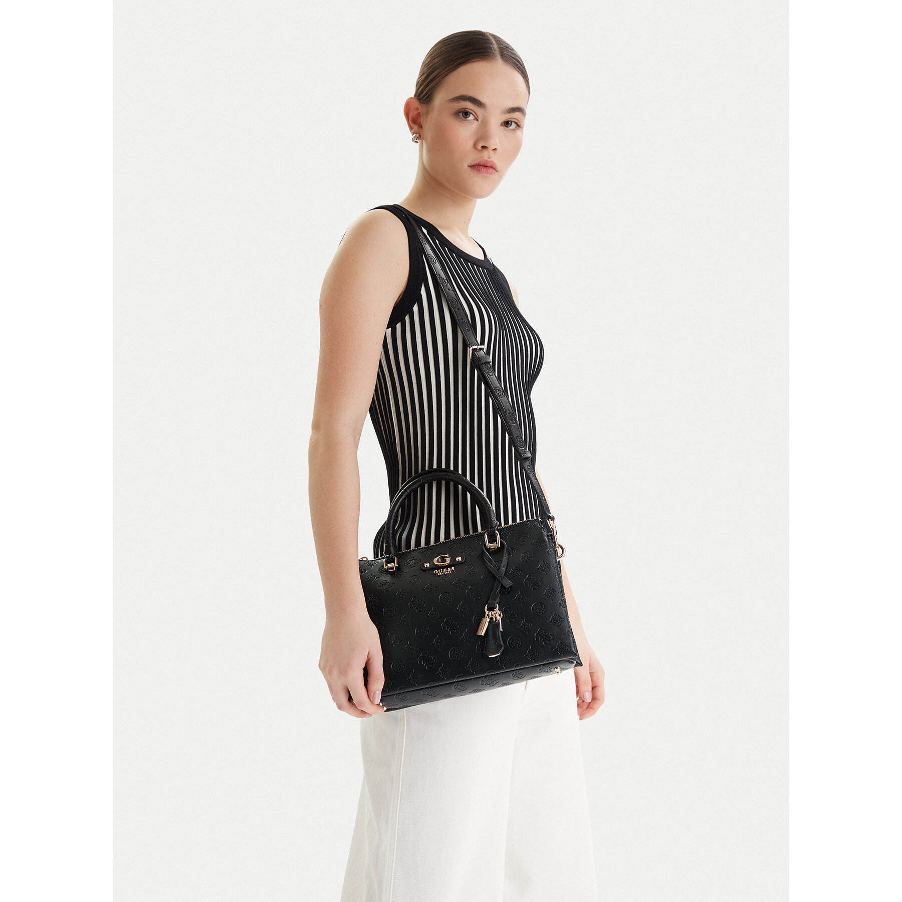 Τσάντα Guess Dita HWPD76 02060 Μαύρο