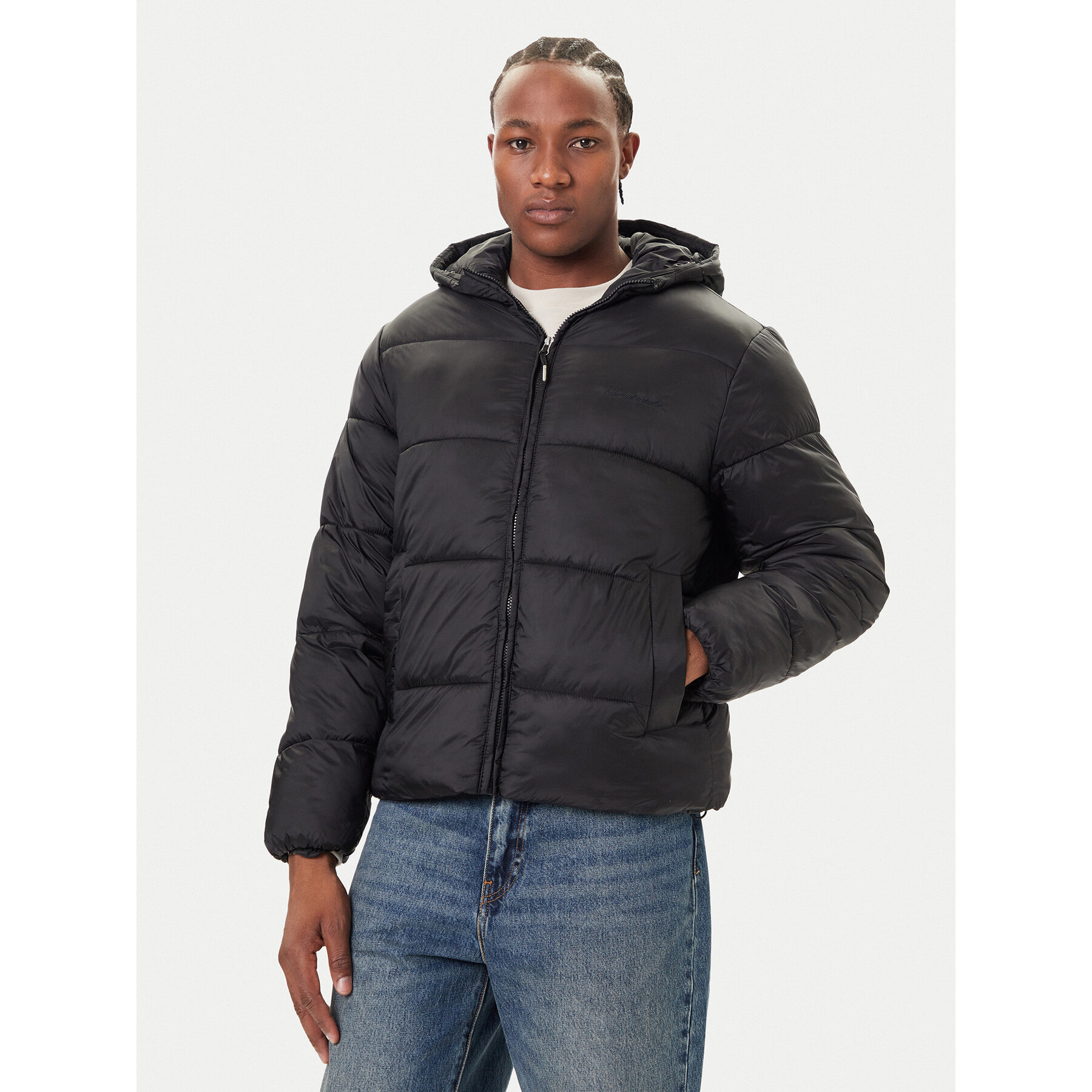 Jack & Jones Winterjacke Norrebro 12282911 Schwarz Regular Fit