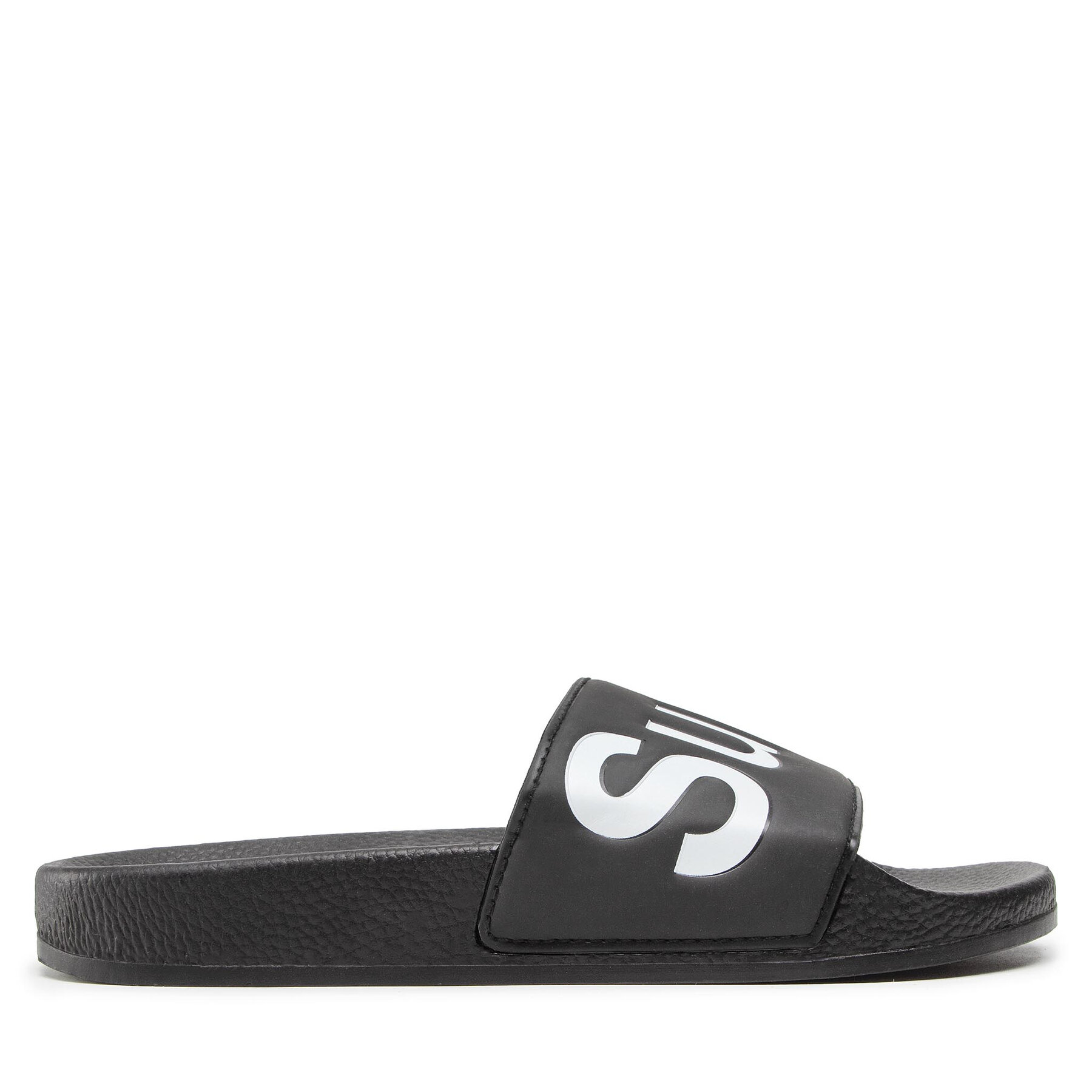 Papucs Superga 1908 Slides Polysoft Fekete