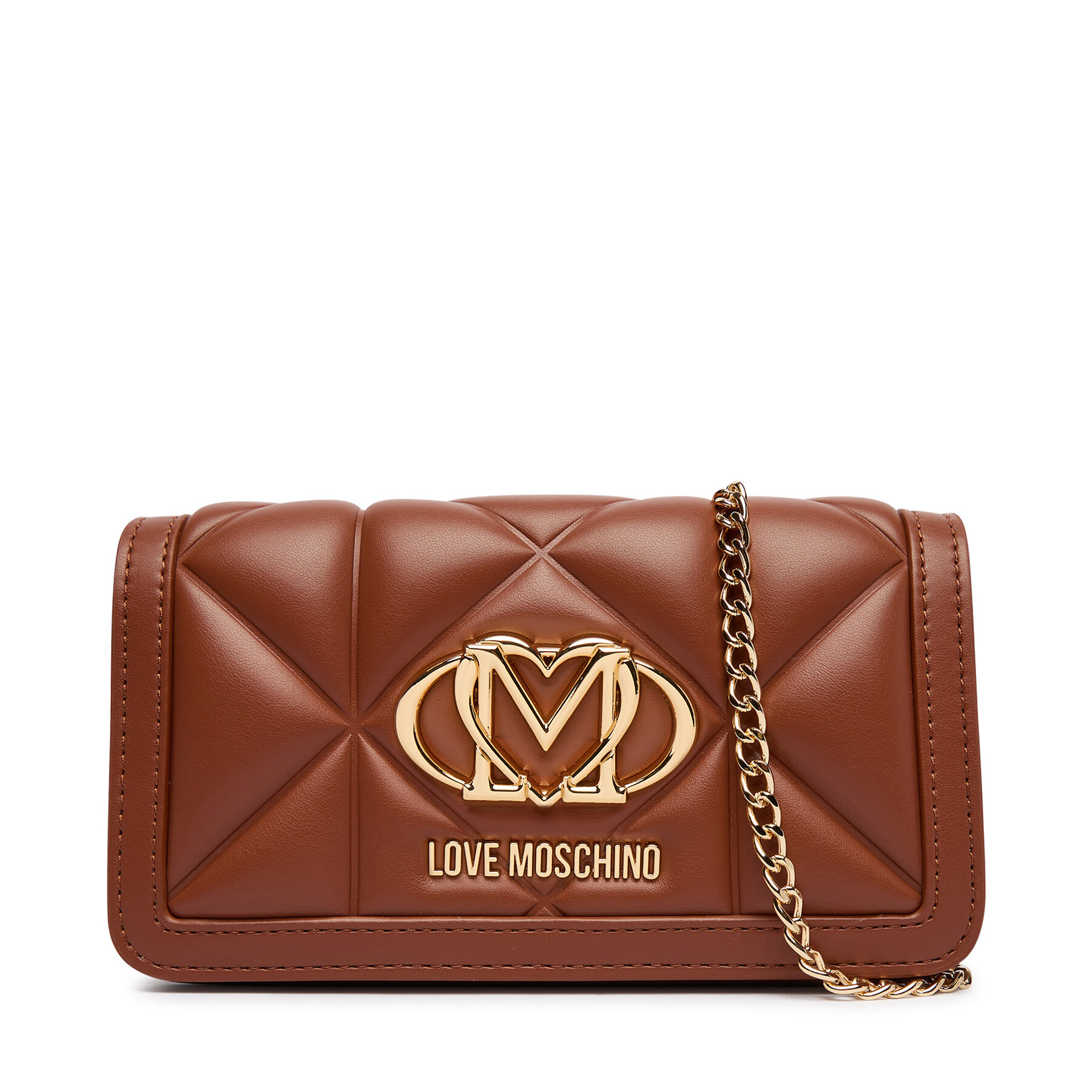 Geantă LOVE MOSCHINO JC5640PP0PLC0208 Maro