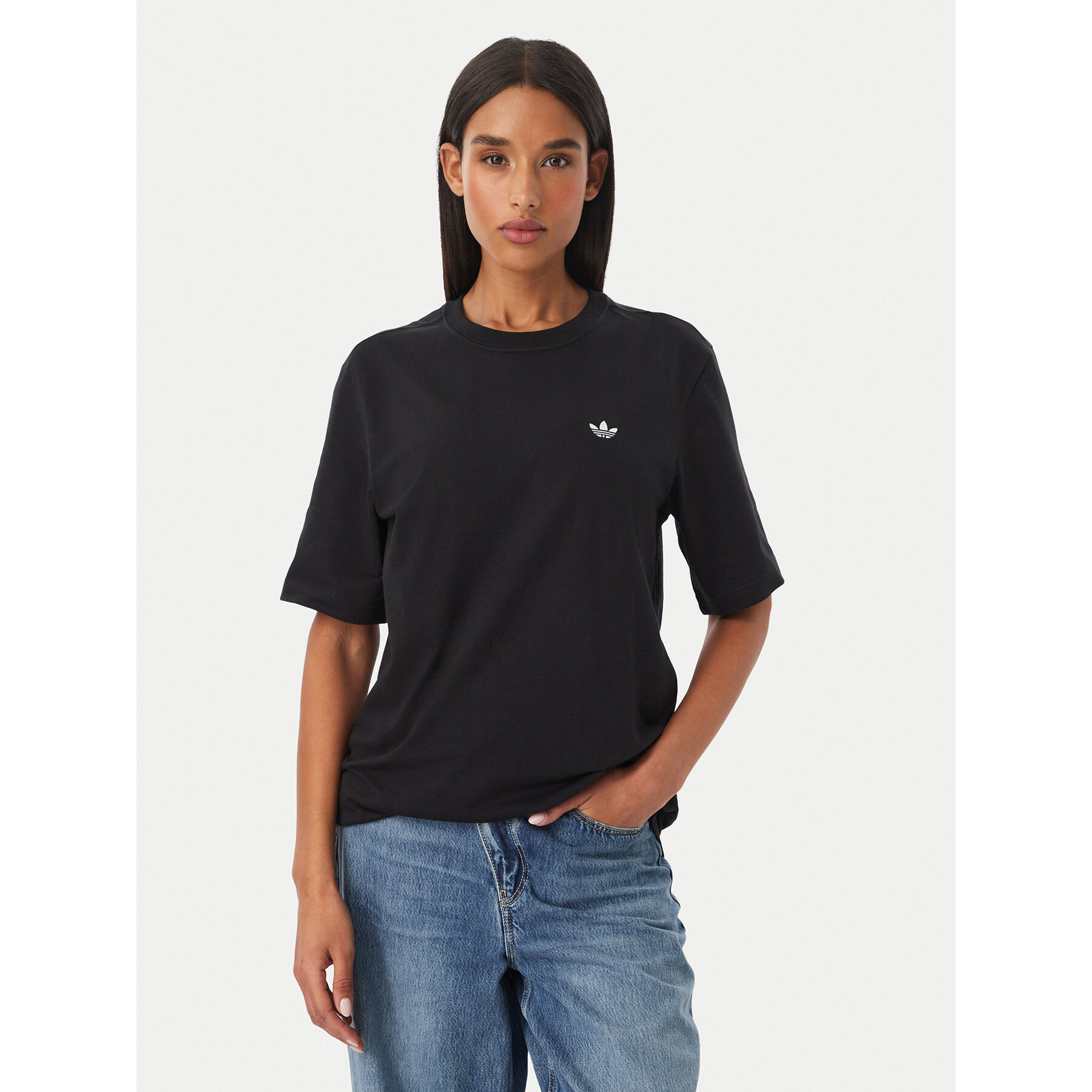 adidas T-shirt Essentials KQ6723 Crna Regular Fit