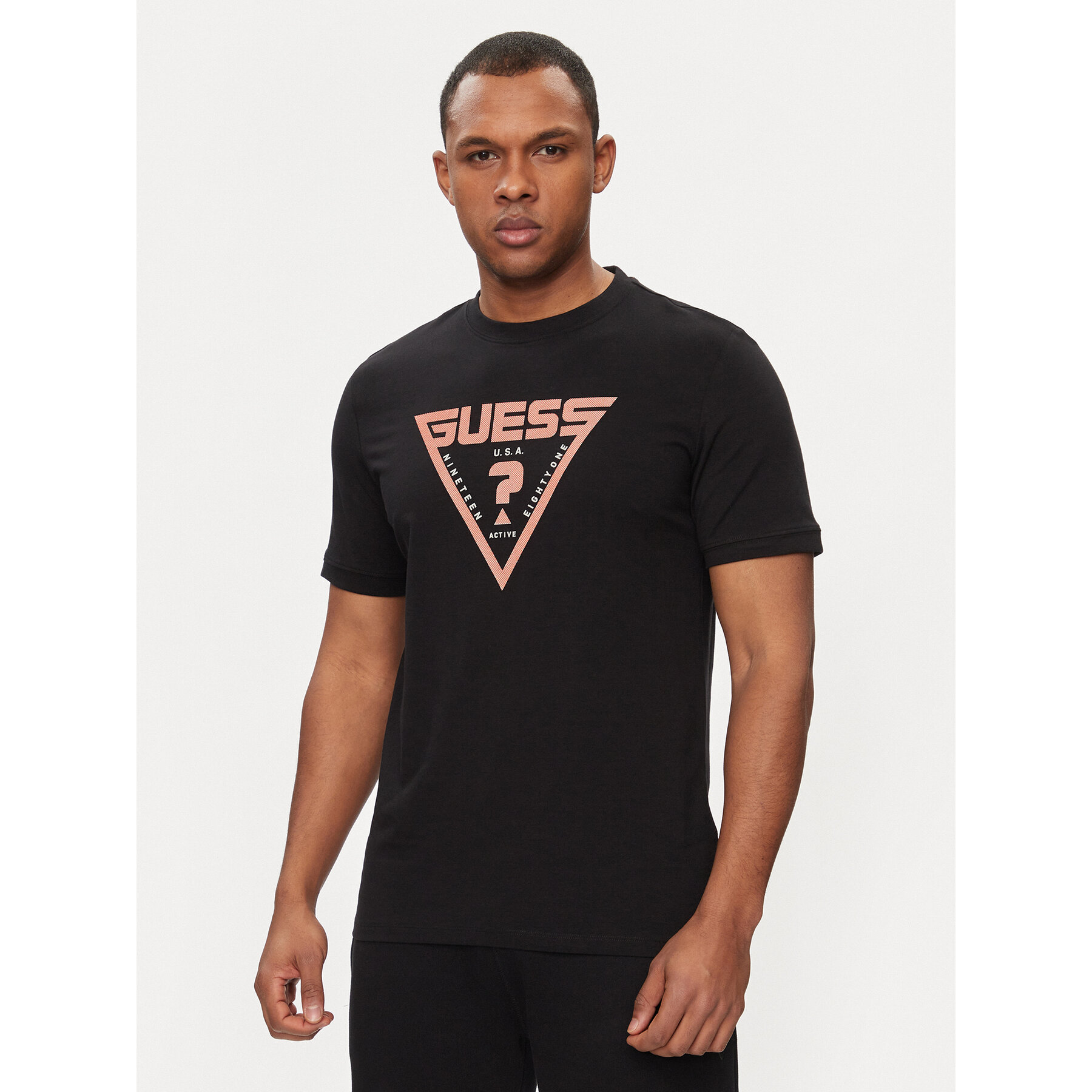 Guess T-shirt Queencie Z4GI09 J1314 Nero Slim Fit