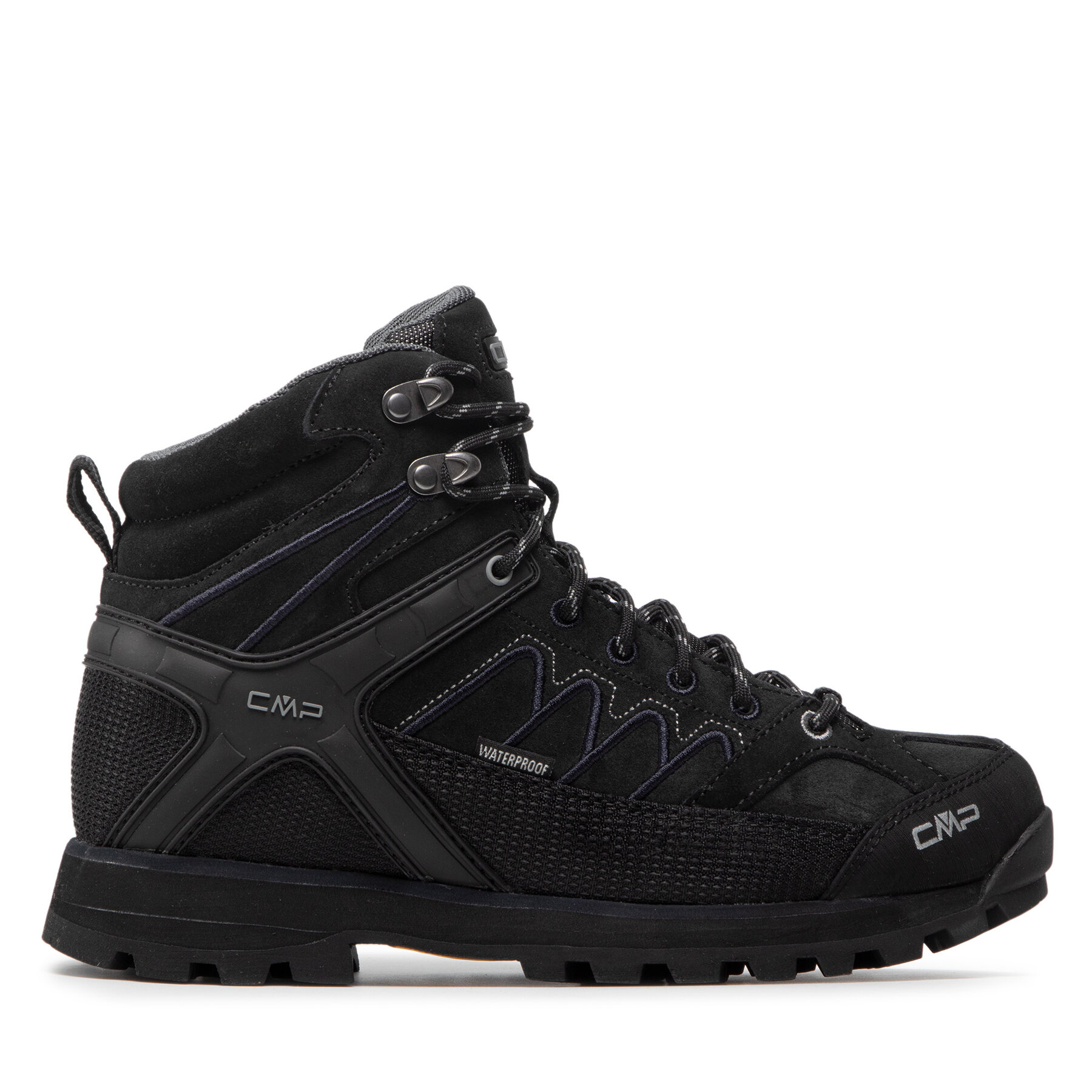 Туристически CMP Moon Mid Trekking Shoe Wp 31Q4797 Черен