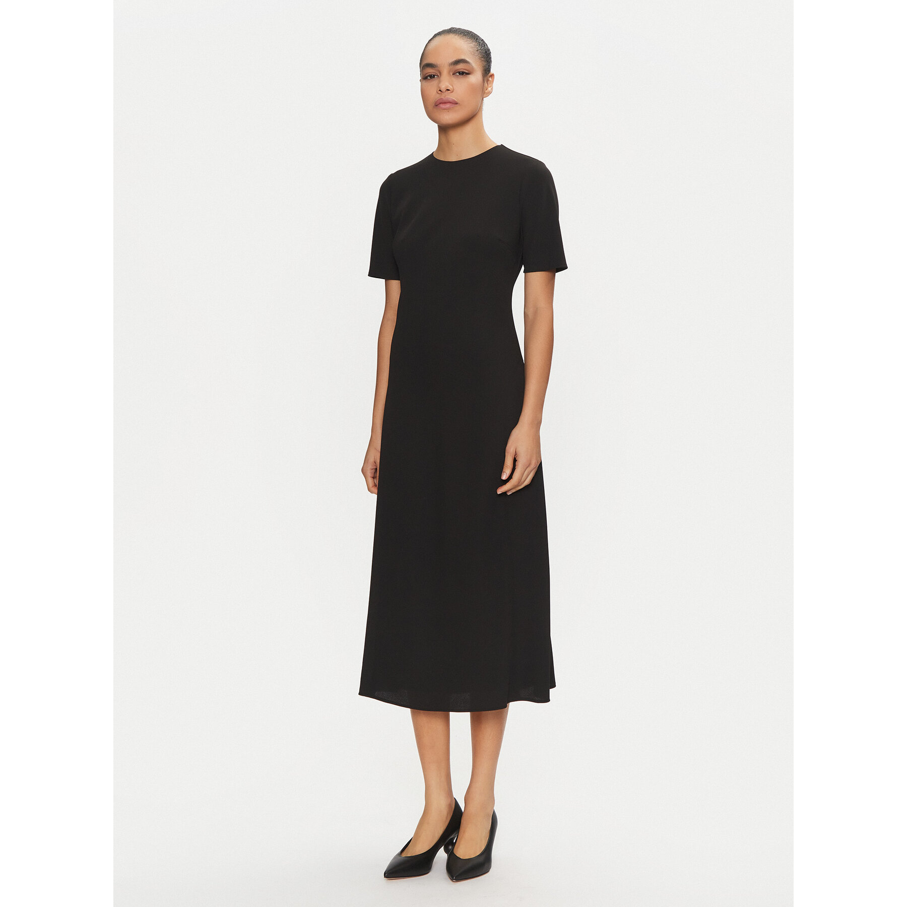 Calvin Klein Coctailkleid K20K207869 Schwarz Regular Fit
