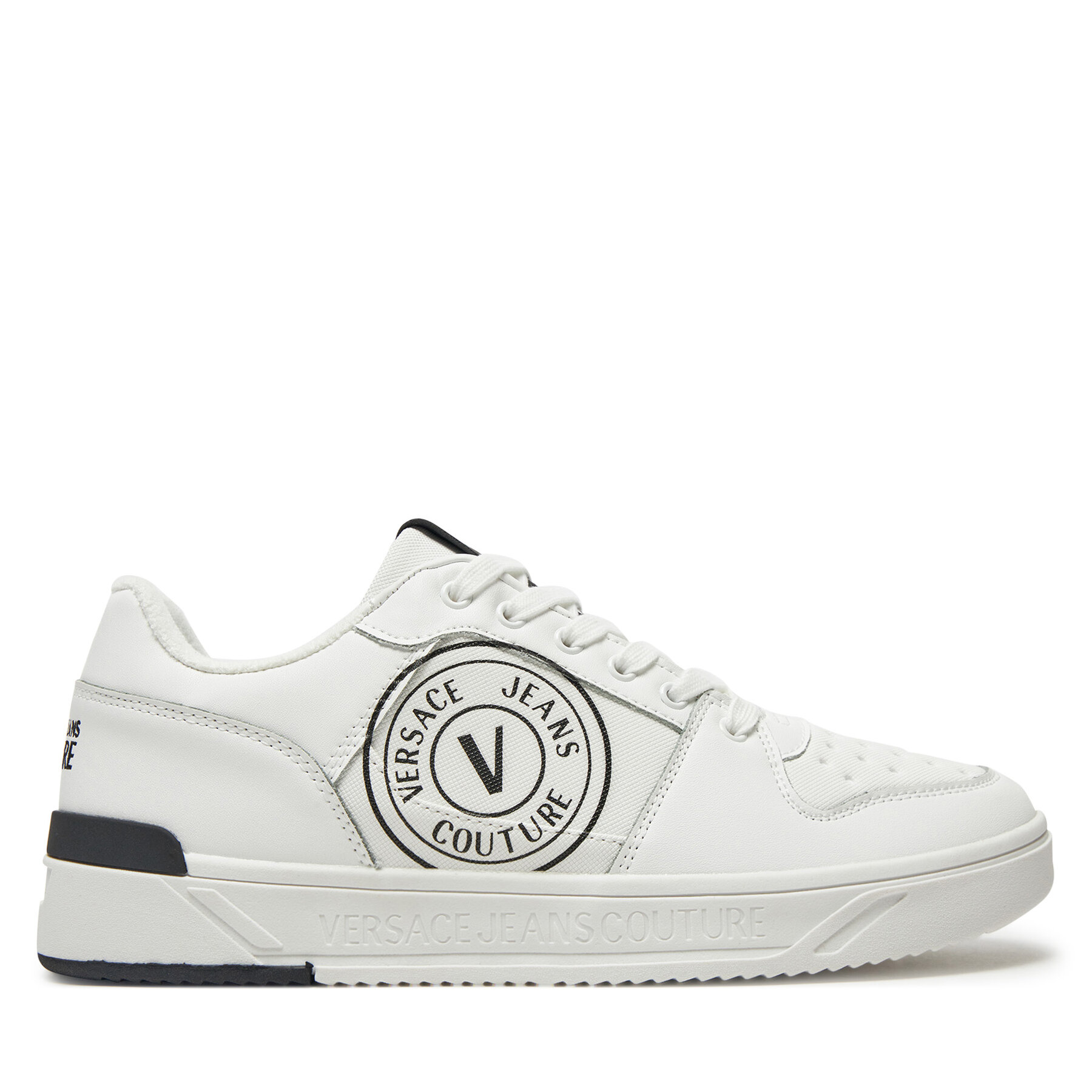 Męskie Sneakersy Versace Jeans Couture, Rozmiar 41 Biały Starlight 77YA3SJ1