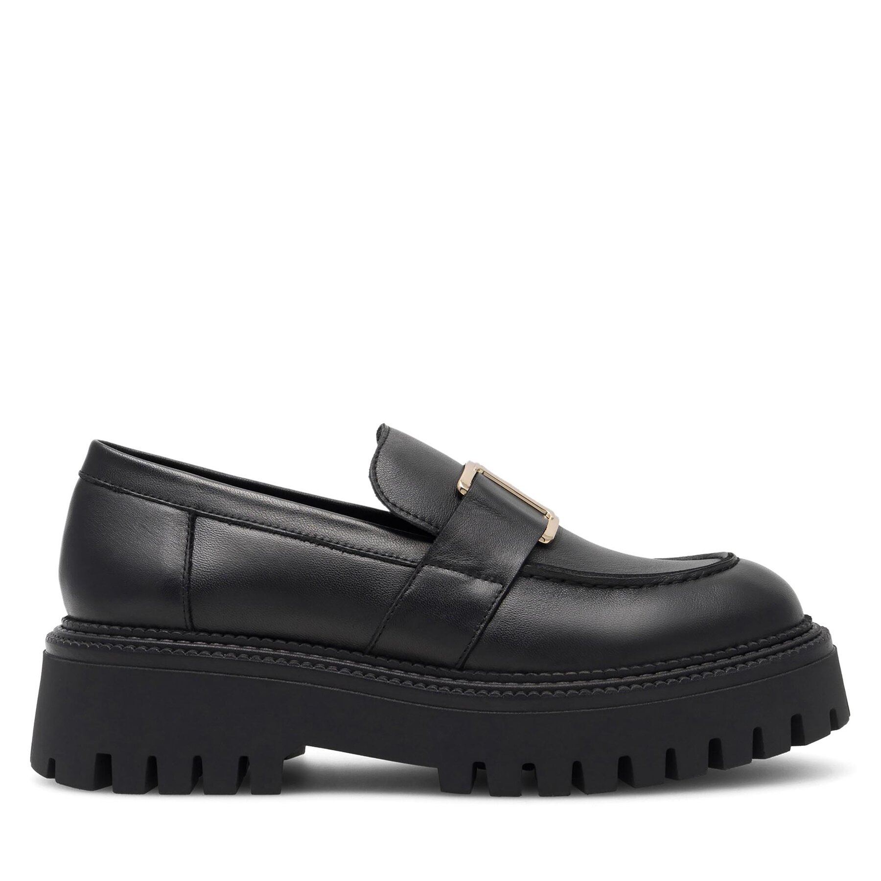 Damskie Loafersy Badura, Rozmiar 41 Czarny ALMEIRIM-8045