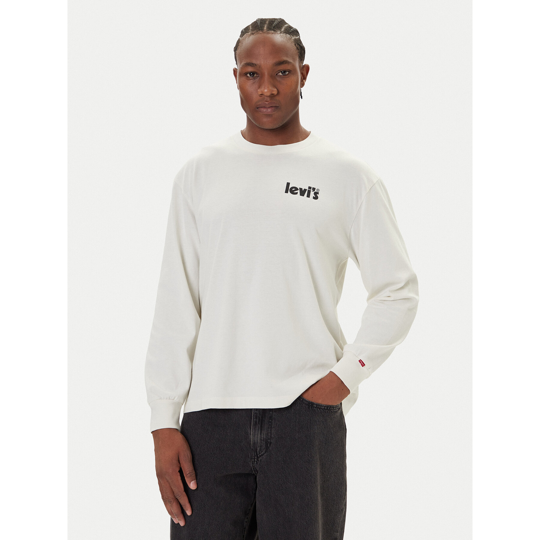 Levi's® Longsleeve Authentic 005N7-0000 Crema Regular Fit