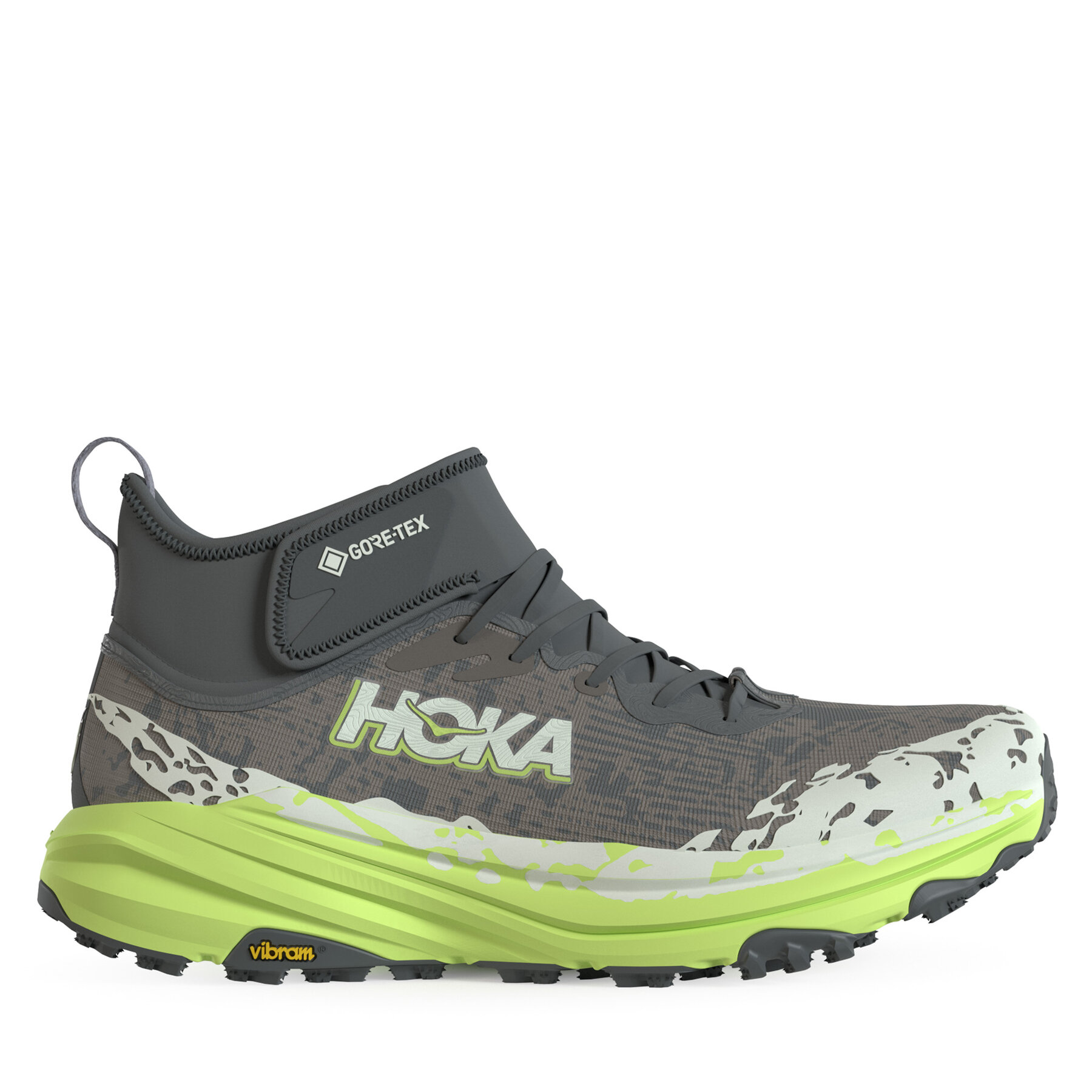 Herren Laufschuhe Hoka, Schuhgröße 42_23, Bunt, Speedgoat 6 Mid GTX GORE-TEX 1155152