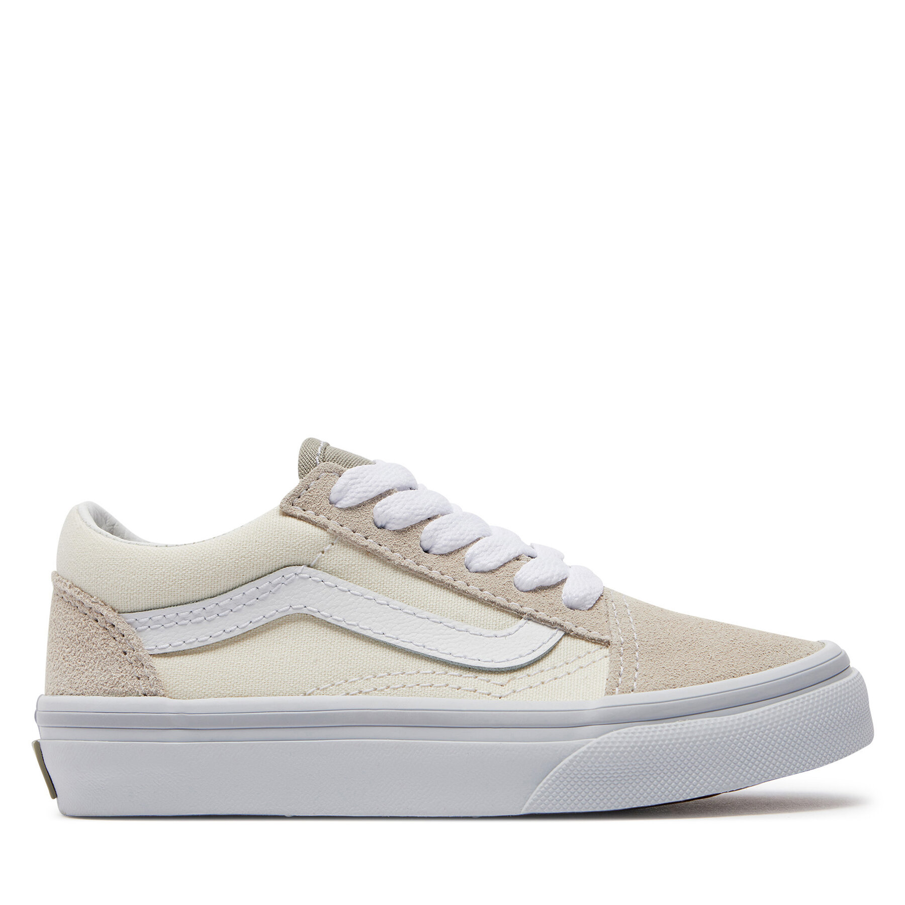 Kinder Sneakers aus Stoff Vans, Schuhgröße 33, Beige, Uy Old Skool VN0005WVBS61