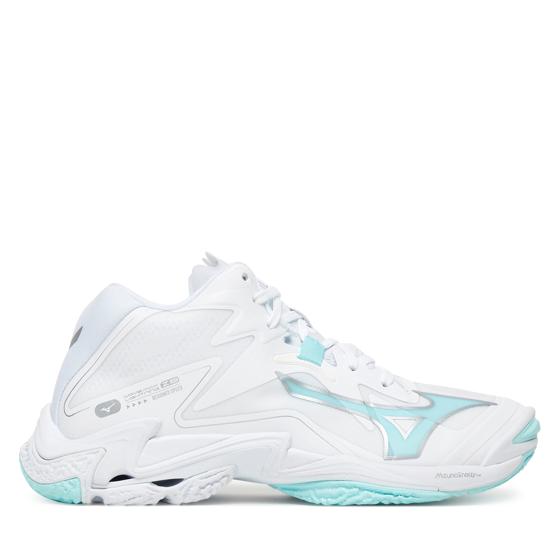 Scarpe indoor Mizuno Wave Lightning Z8 Mid V1GC2405 Bianco