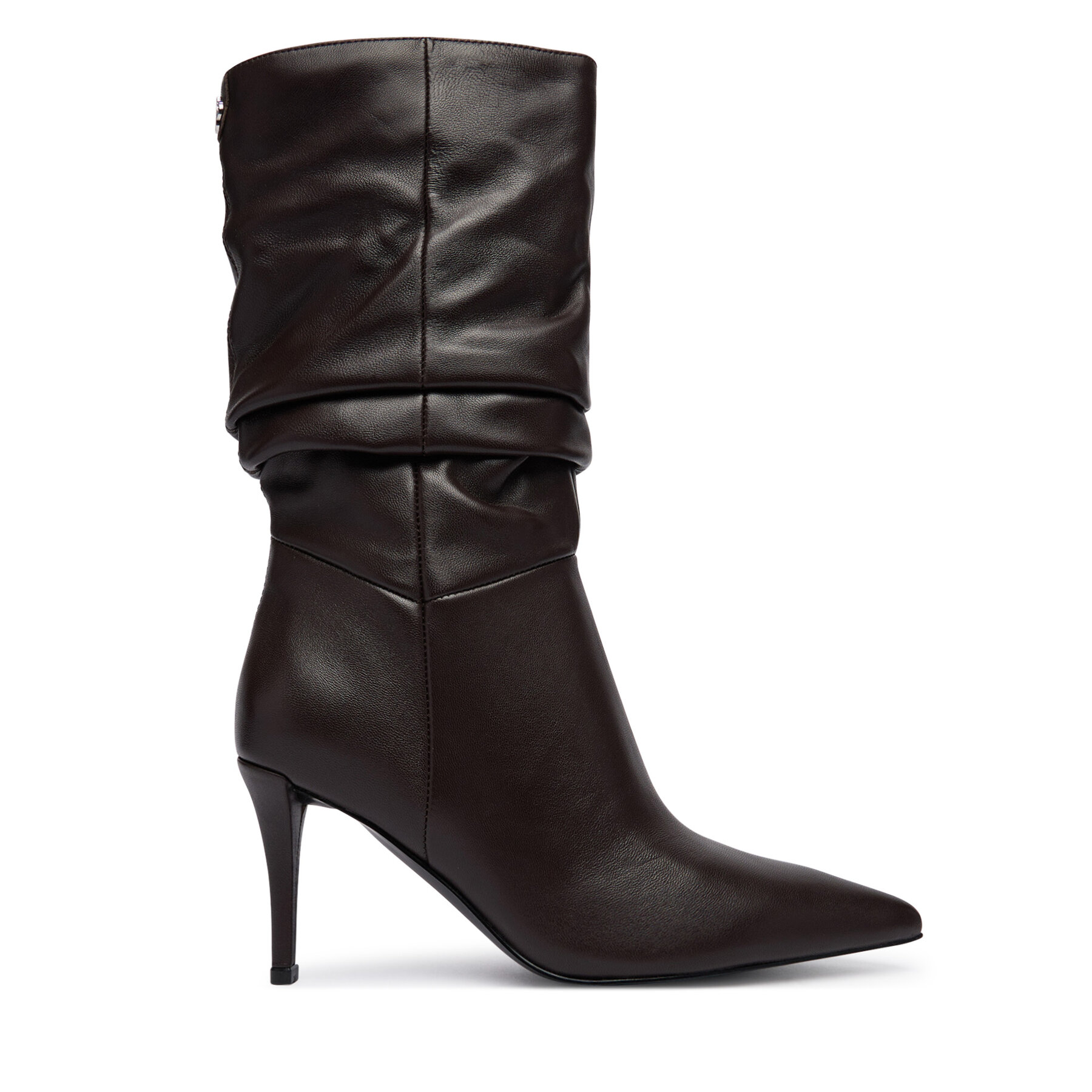 Боти Guess FLFCRL LEA11 Тъмнокафяв