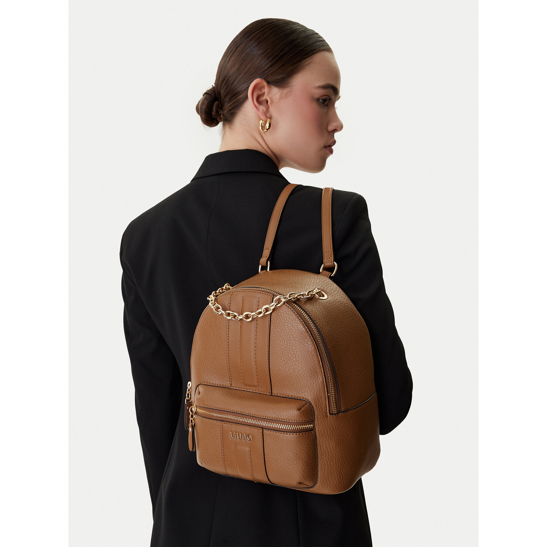 Damski Plecak Liu Jo, Brązowy AA6111 E1109