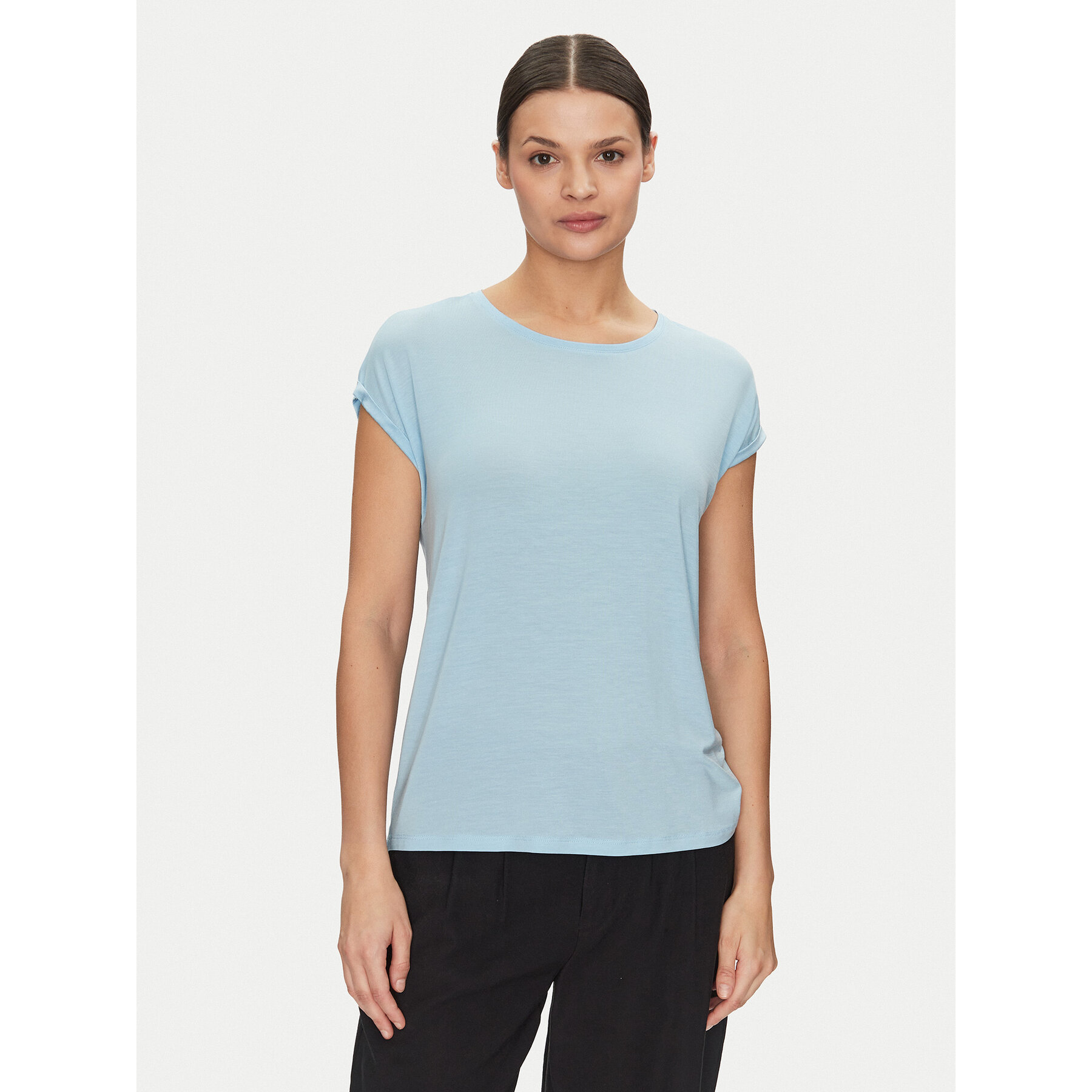 Vero Moda T-shirt Ava 10284468 Blu Regular Fit