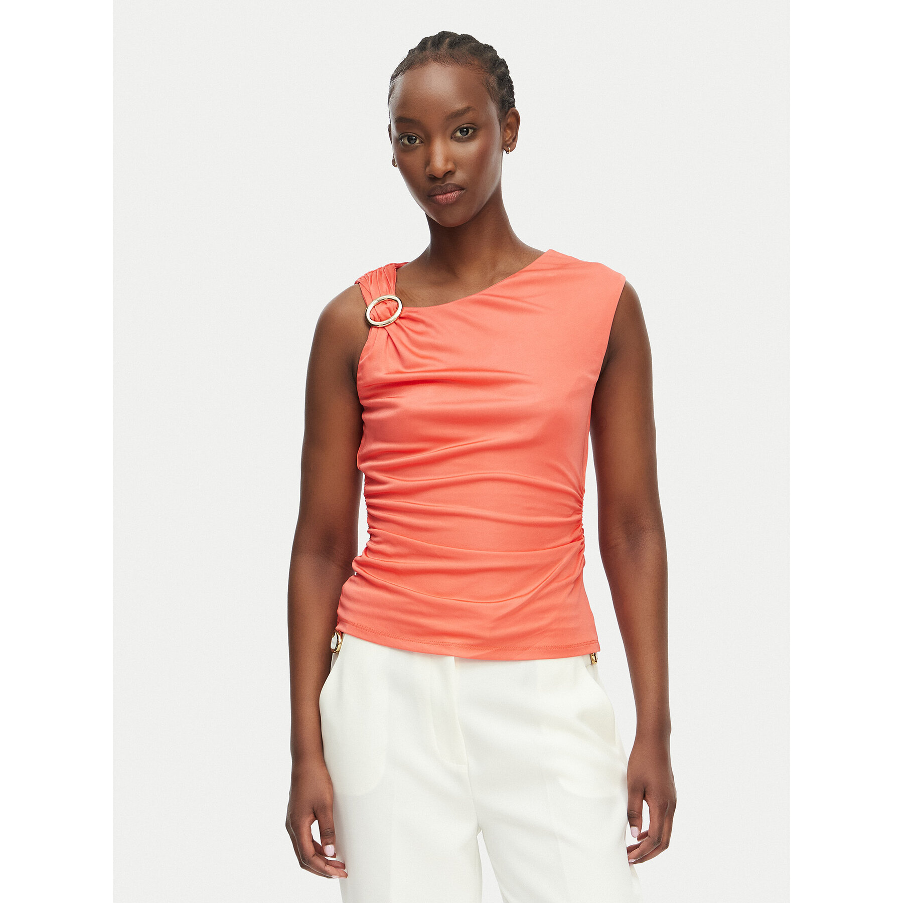 Marciano Guess Felső G6GP02 K3068 Koral Slim Fit