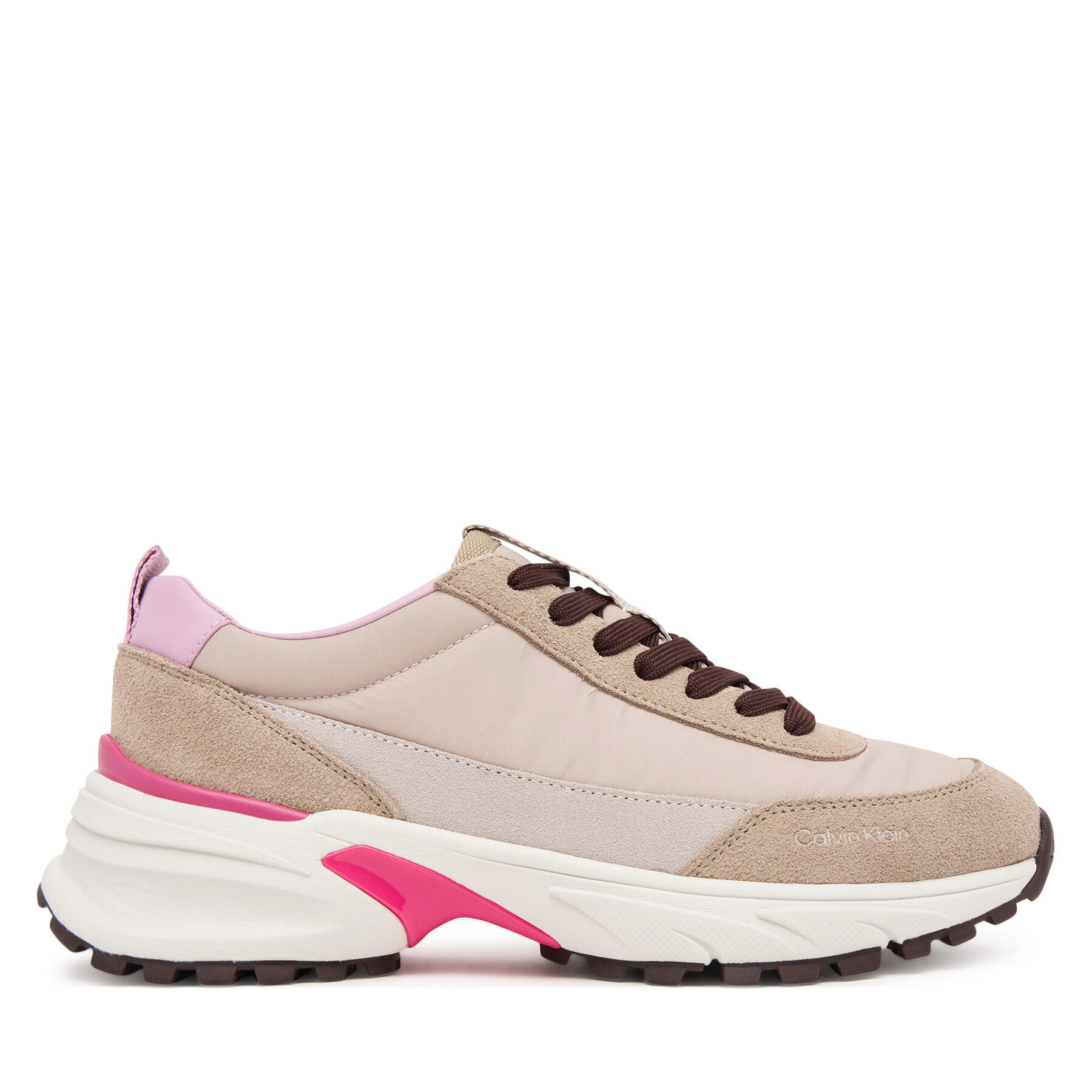Superge Calvin Klein Hike Runner Mg Nylon Mix YW0YW02075 Siva