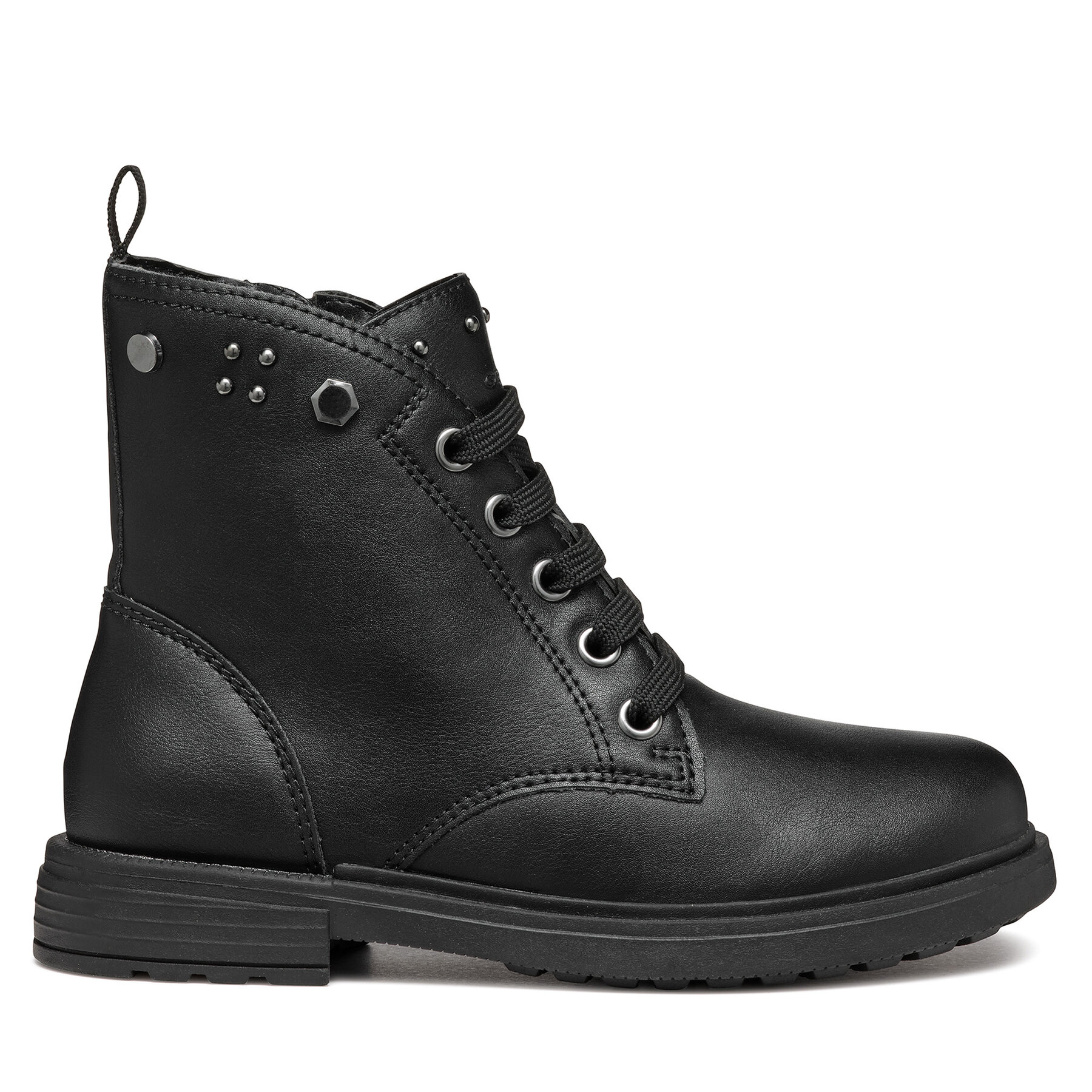  Csizma Geox Jr Eclair J169QI 0003W C9999 M Fekete akciós termékkép 1