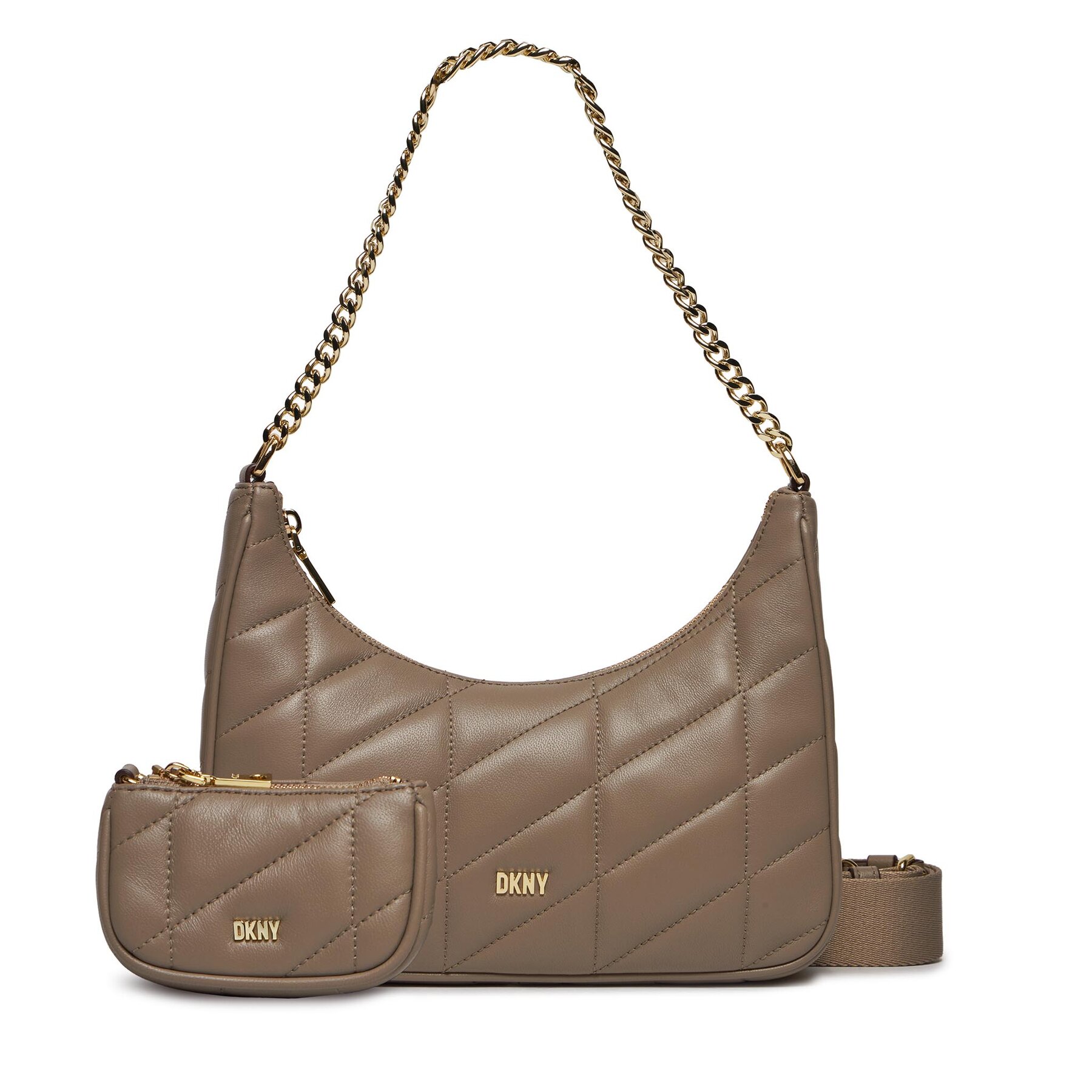 Geantă DKNY Betty R34EBB22 Bej