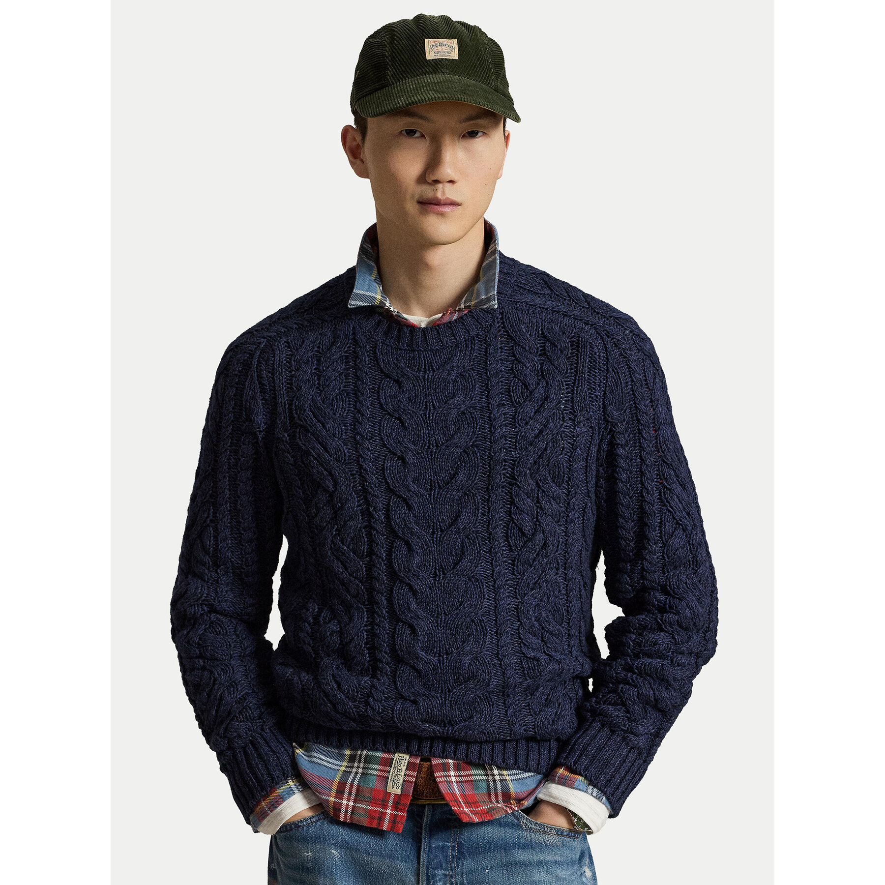 Polo Ralph Lauren Pullover 710B26774001 Dunkelblau Regular Fit